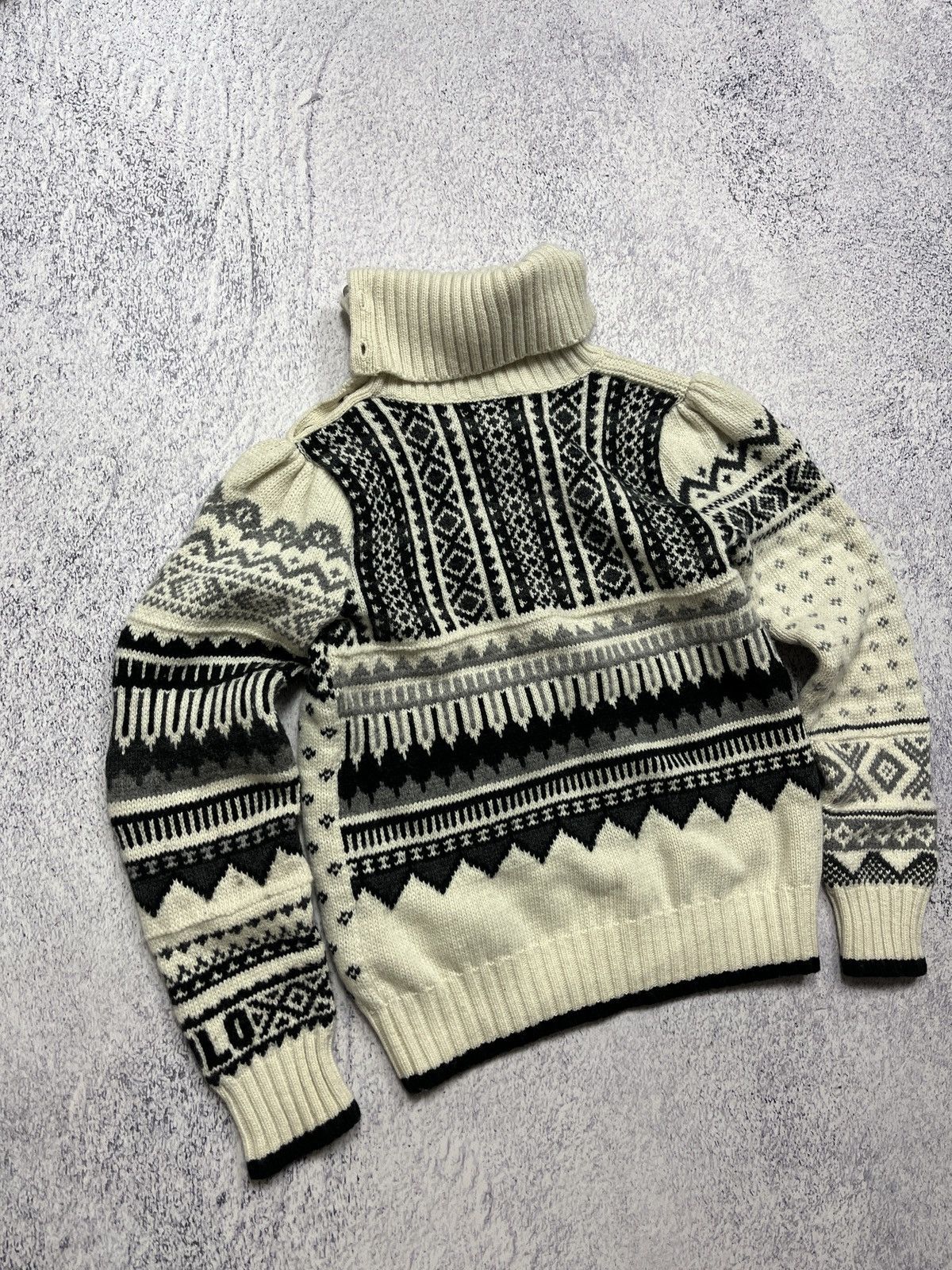 Polo Ralph Lauren Polo Ralph Lauren Wool Nylon Turtle Neck Sweater Kids 12-14 Size US XXS / EU 40 - 12 Thumbnail
