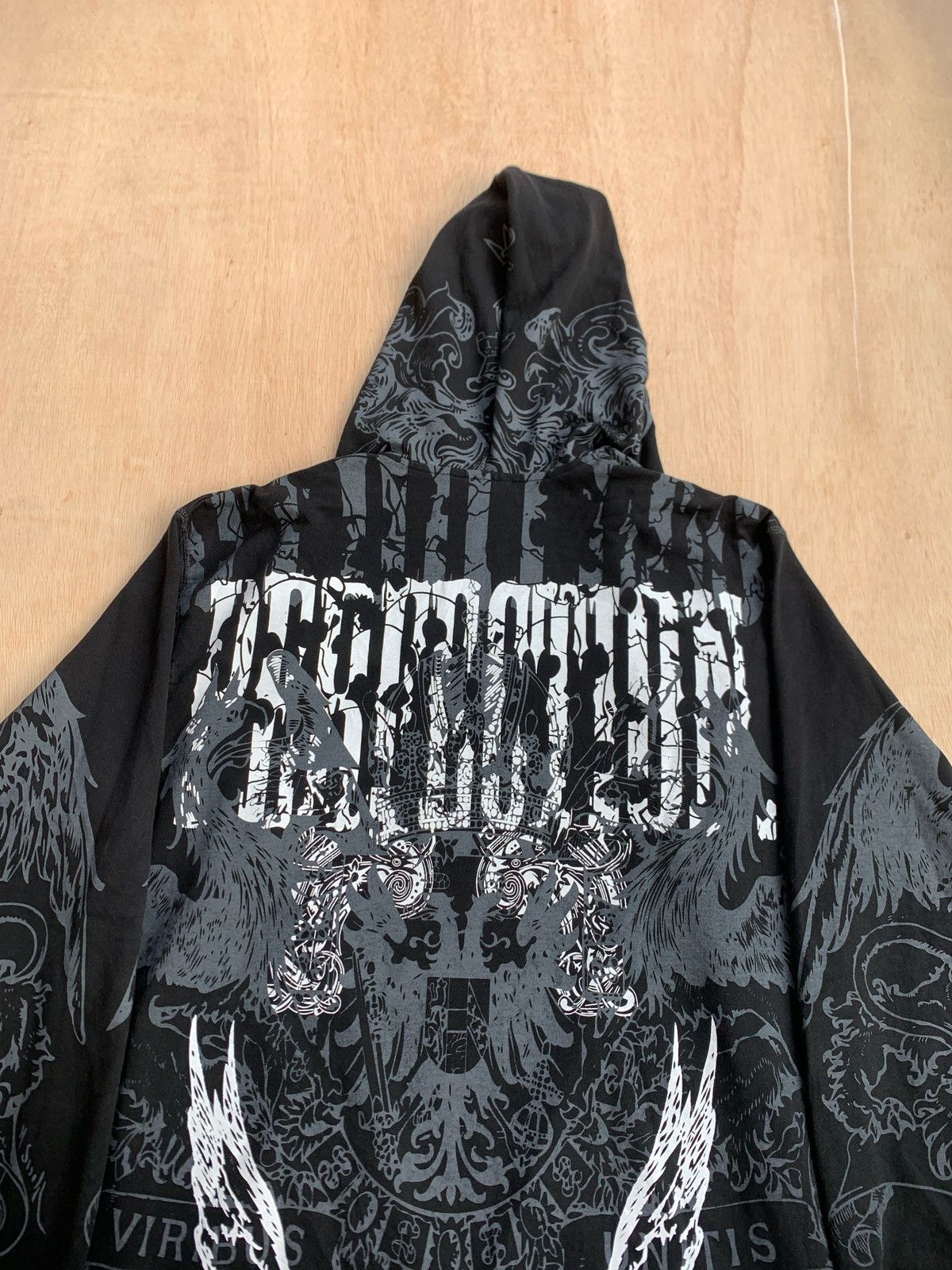 Hysteric Glamour Y2k Souchpole Poem Ifsixwasnine Punk Style Hoodie Size US XL / EU 56 / 4 - 5 Thumbnail