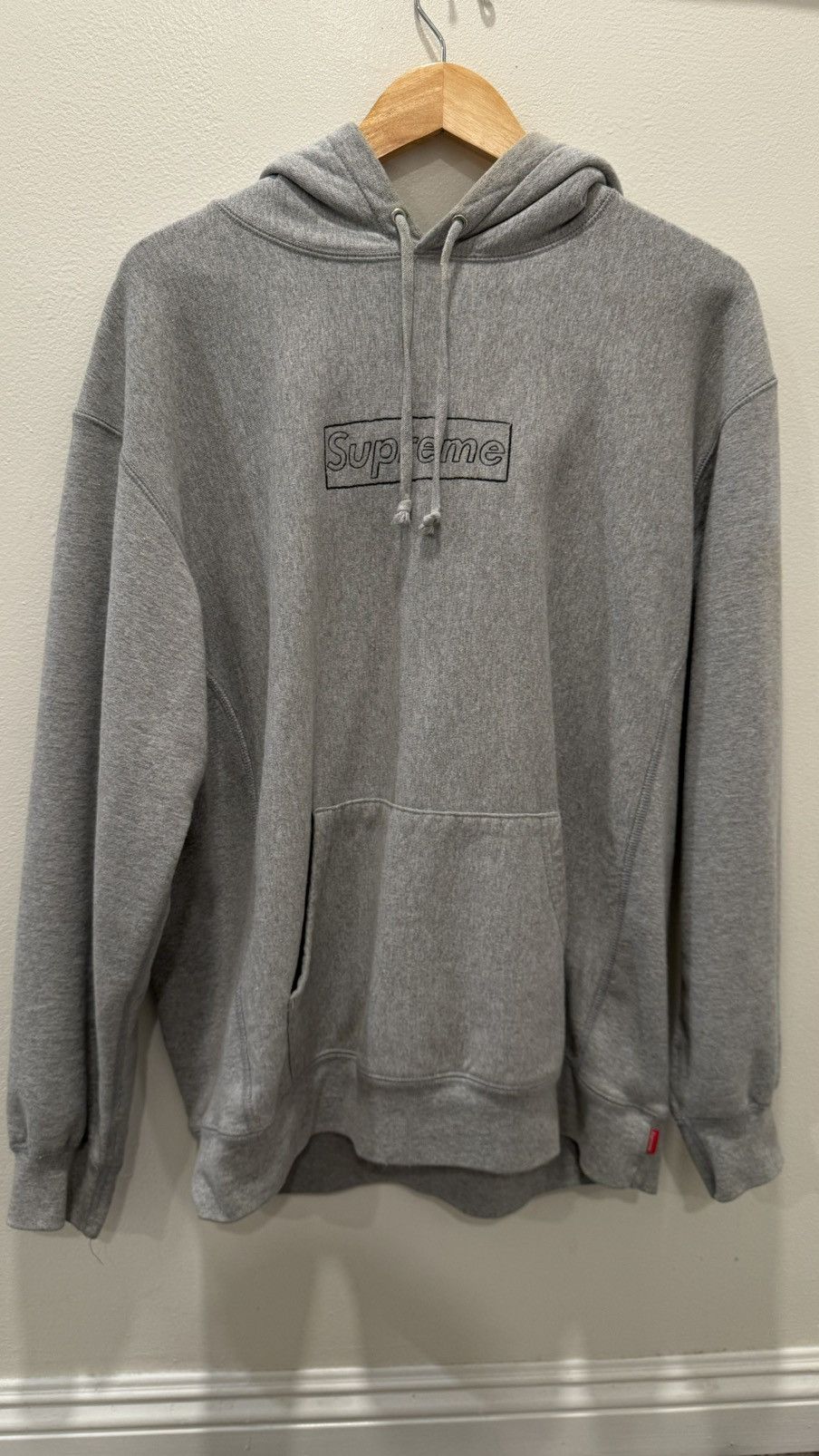 Kaws × Supreme supreme kaws chalk box logo hoodie sweatshirt Sz L 