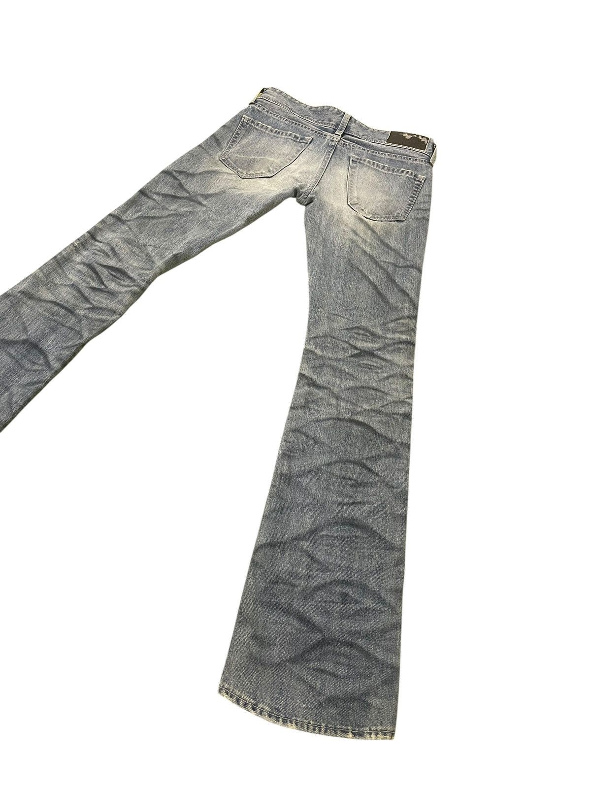 Japanese Brand Flare Jeans Murder License Honeycomb Loe Rise Boot Cut 1🟦6 Size US 28 / EU 44 - 13 Thumbnail