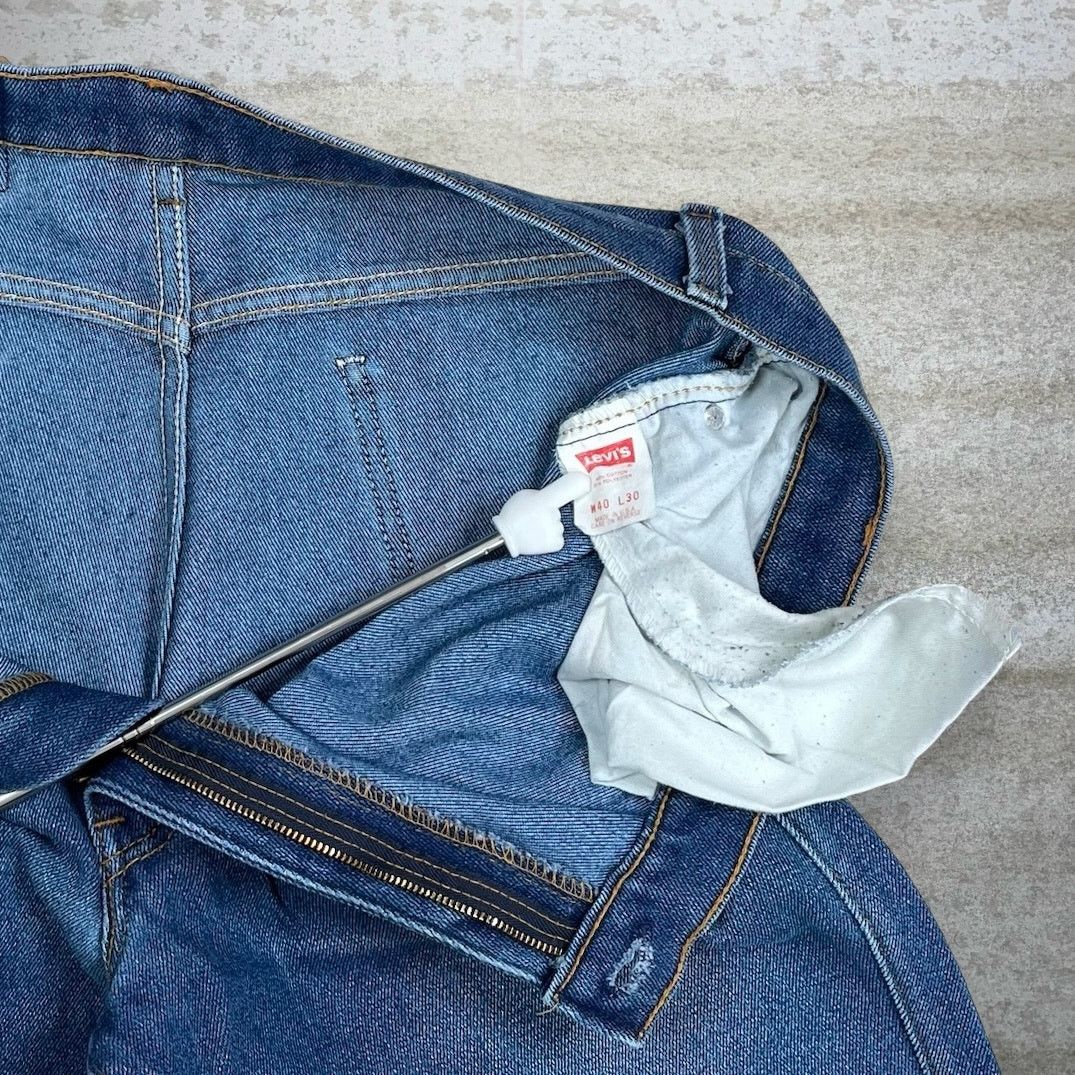 Levi's Vintage 90s Levis 517 Jeans 40x30 Bootcut Flared Medium Wash Size US 40 / EU 56 - 5 Thumbnail