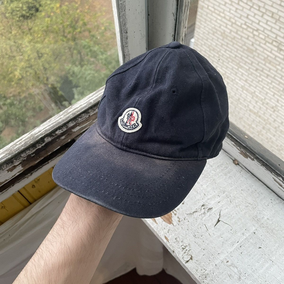 Moncler Moncler hat cap hype distressed faded Size ONE SIZE - 1 Thumbnail