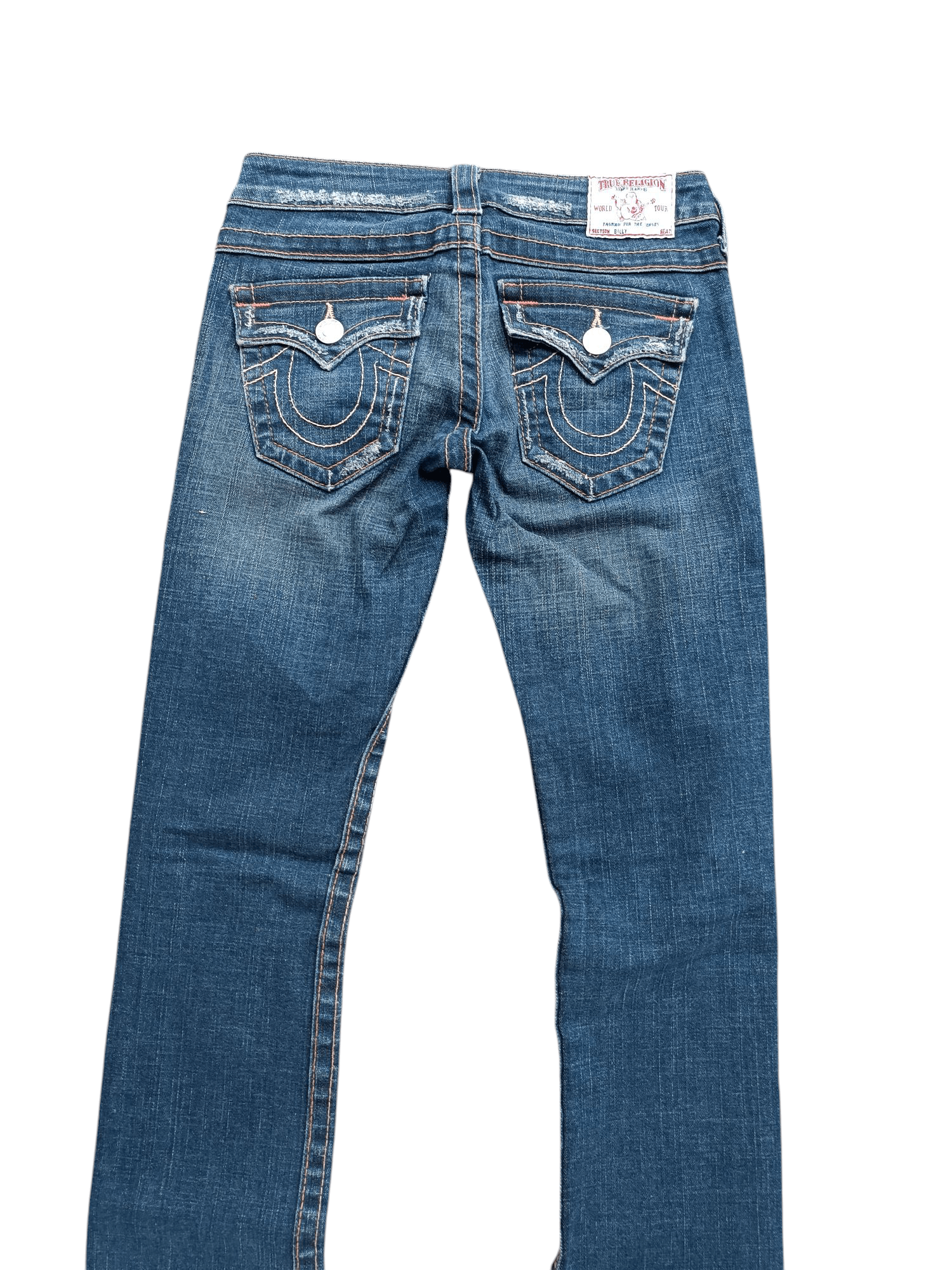 True Religion × Vintage VINTAGE TRUE RELIGION BILLY DISTRESSED DENIM TR023 Size 26" / US 2 / IT 38 - 8 Thumbnail
