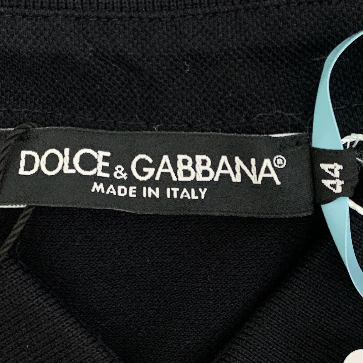 Dolce & Gabbana Dolce & Gabbana Black Crown Embroidered Polo Shirt K26WX Size US XS / EU 42 / 0 - 5 Thumbnail