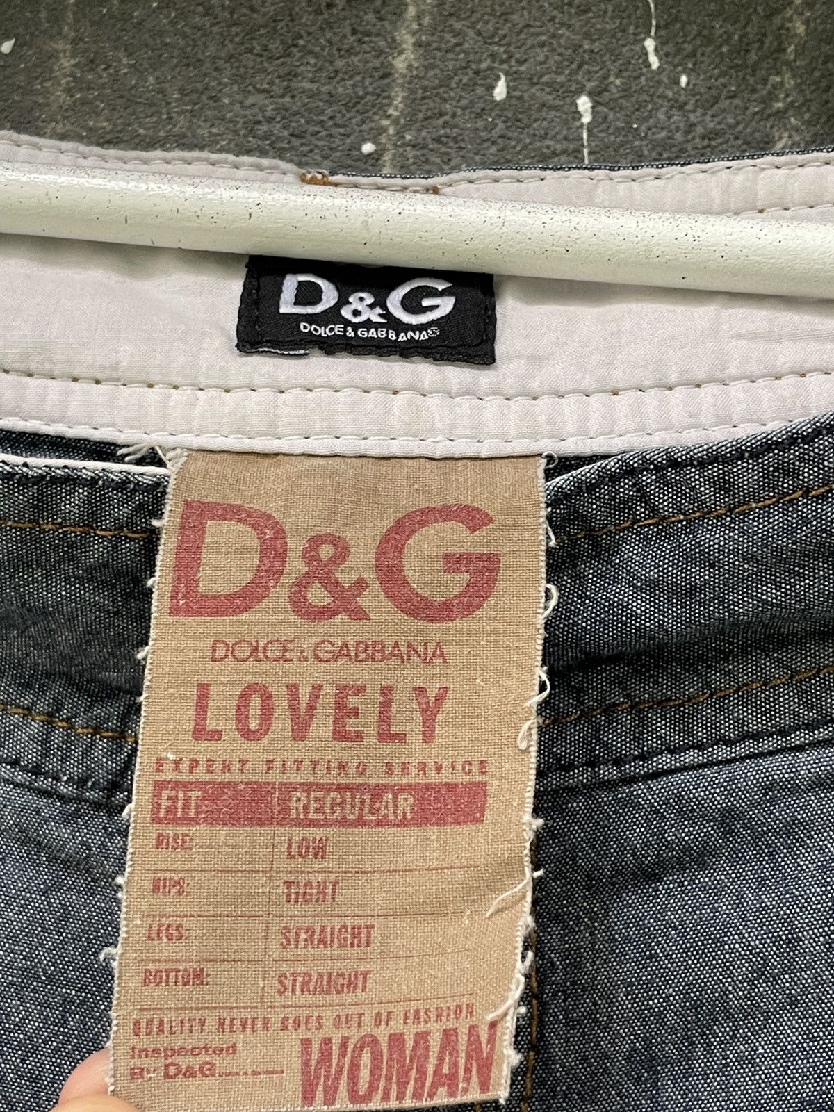 Dolce & Gabbana Vintage Y2K Dolce Gabbana Shorts Bridge 00’s Denim RARE Size 29" - 12 Thumbnail