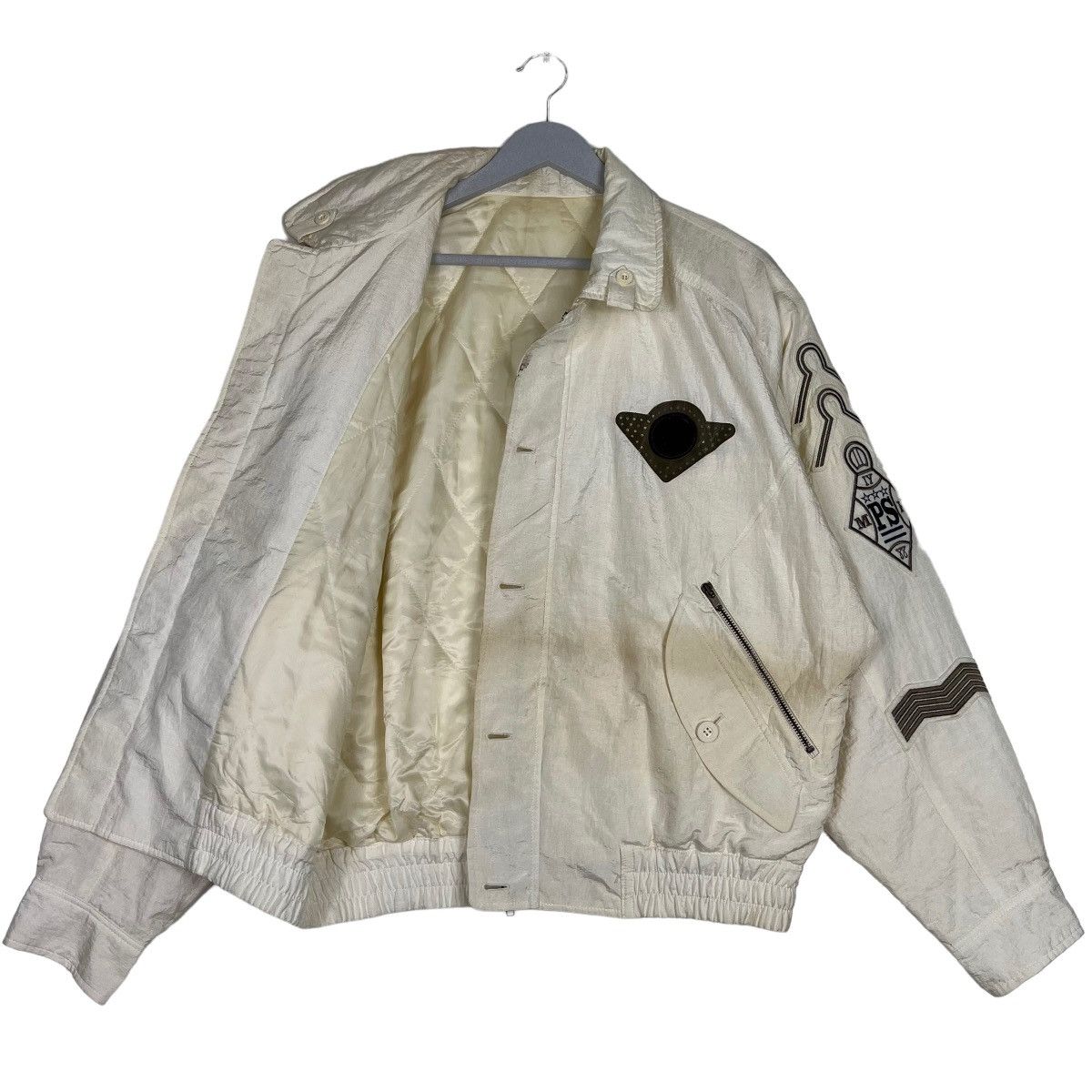 Japanese Brand 🔥 VINTAGE PIA SPORTS OILED BOMBER JACKET Size US M / EU 48-50 / 2 - 9 Thumbnail