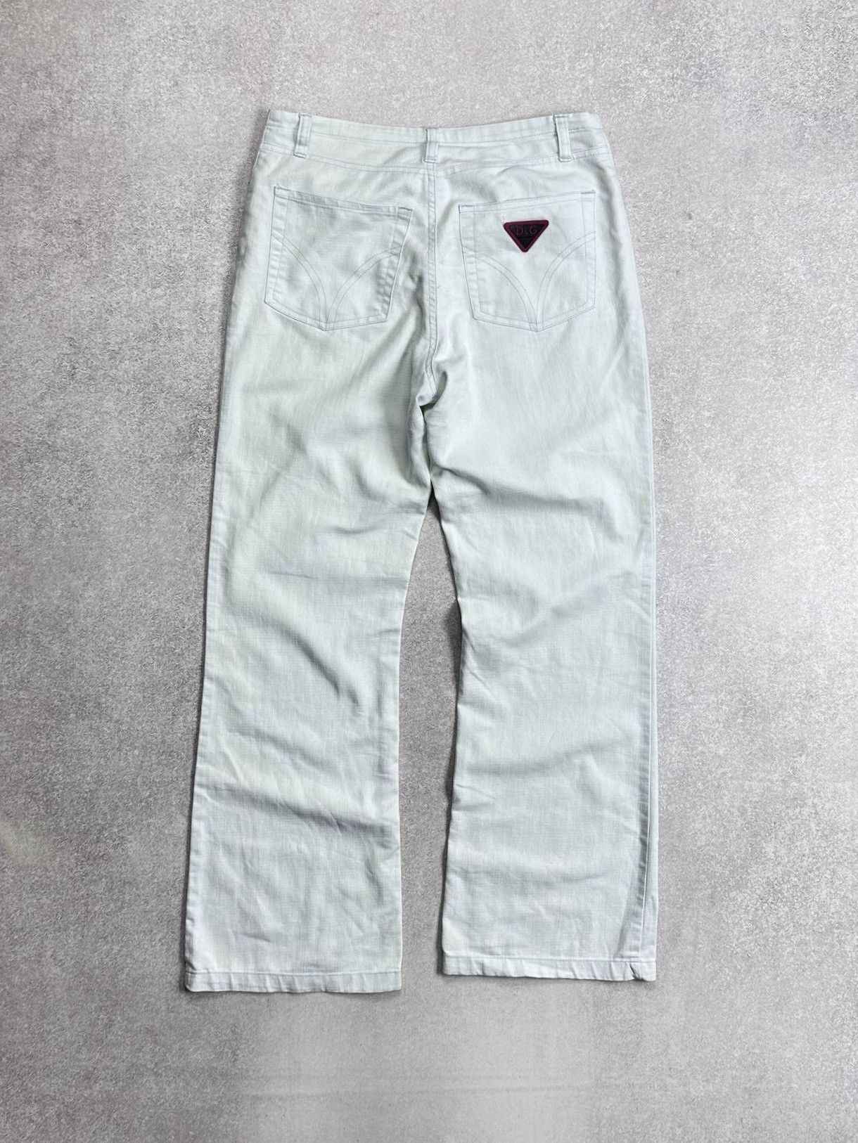Dolce & Gabbana Vintage 90s Dolce Habbana Y2K Baggy Jeans 30 Size US 30 / EU 46 - 1 Thumbnail