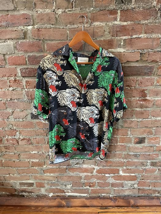 Gucci discount panther shirt