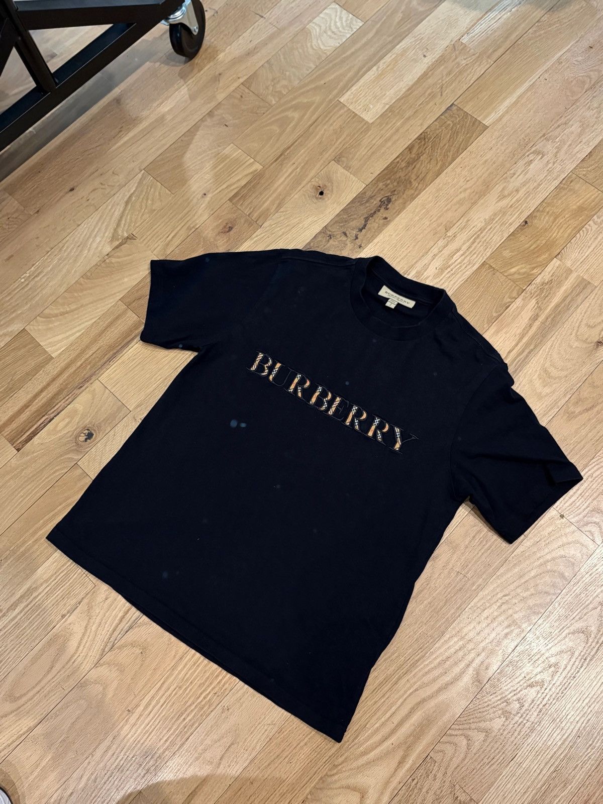 Burberry Burberry Logo Tee Black Size Small Size US S / EU 44-46 / 1 - 1 Thumbnail