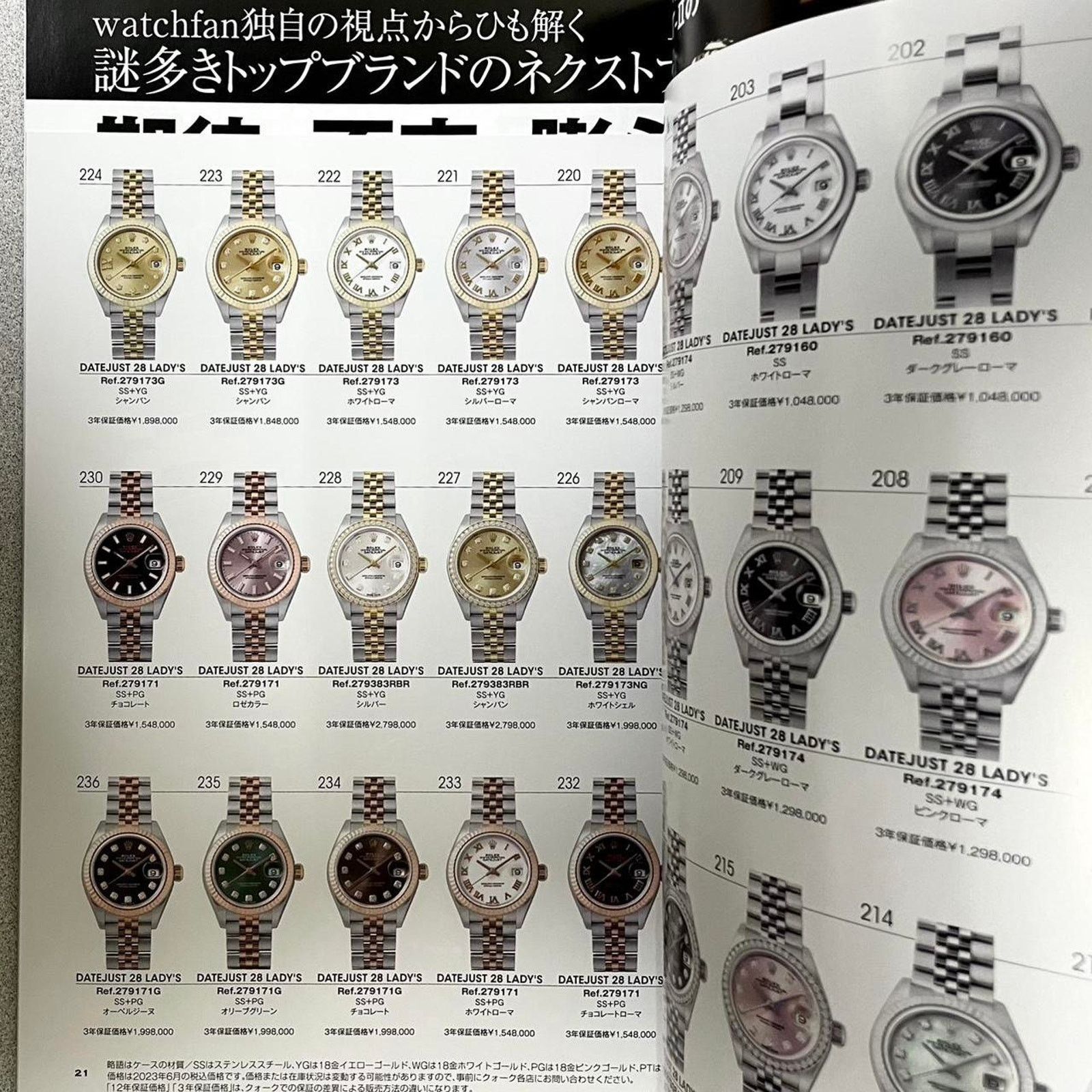 Japanese Brand × Rolex Watchfan Japanese magazine 2023 ft Rolex accessories Size ONE SIZE - 2 Thumbnail