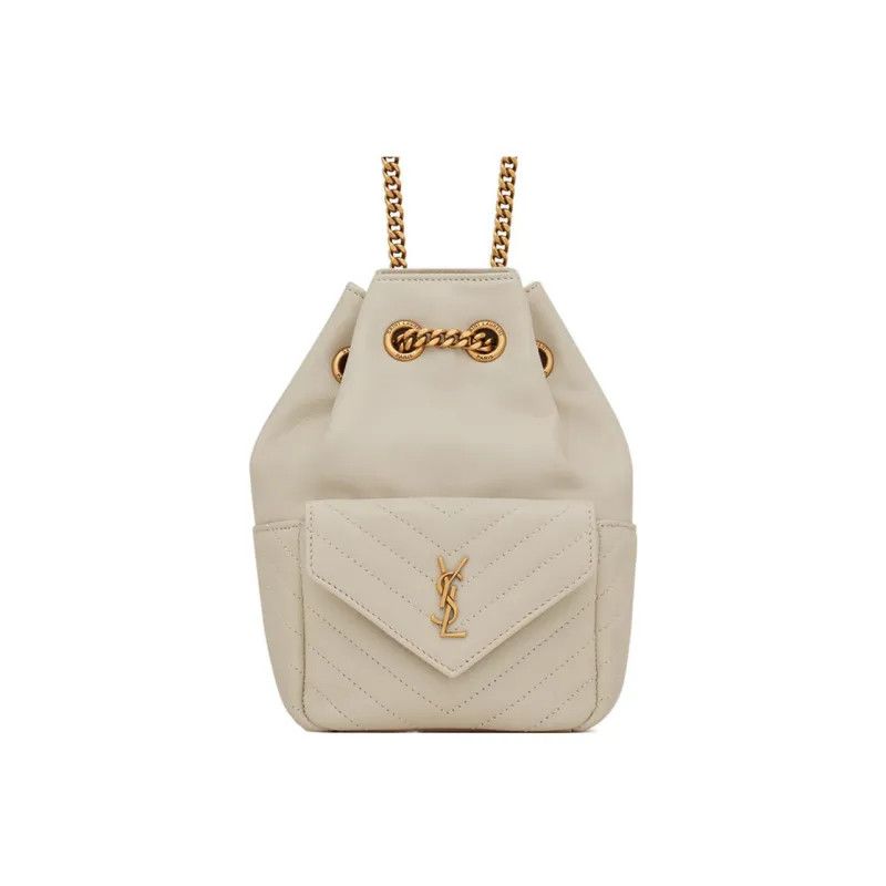 Saint Laurent Paris o1b1hav110924 Size: OS / Joe Mini Bucket Bag in Beige Size ONE SIZE - 1 Thumbnail