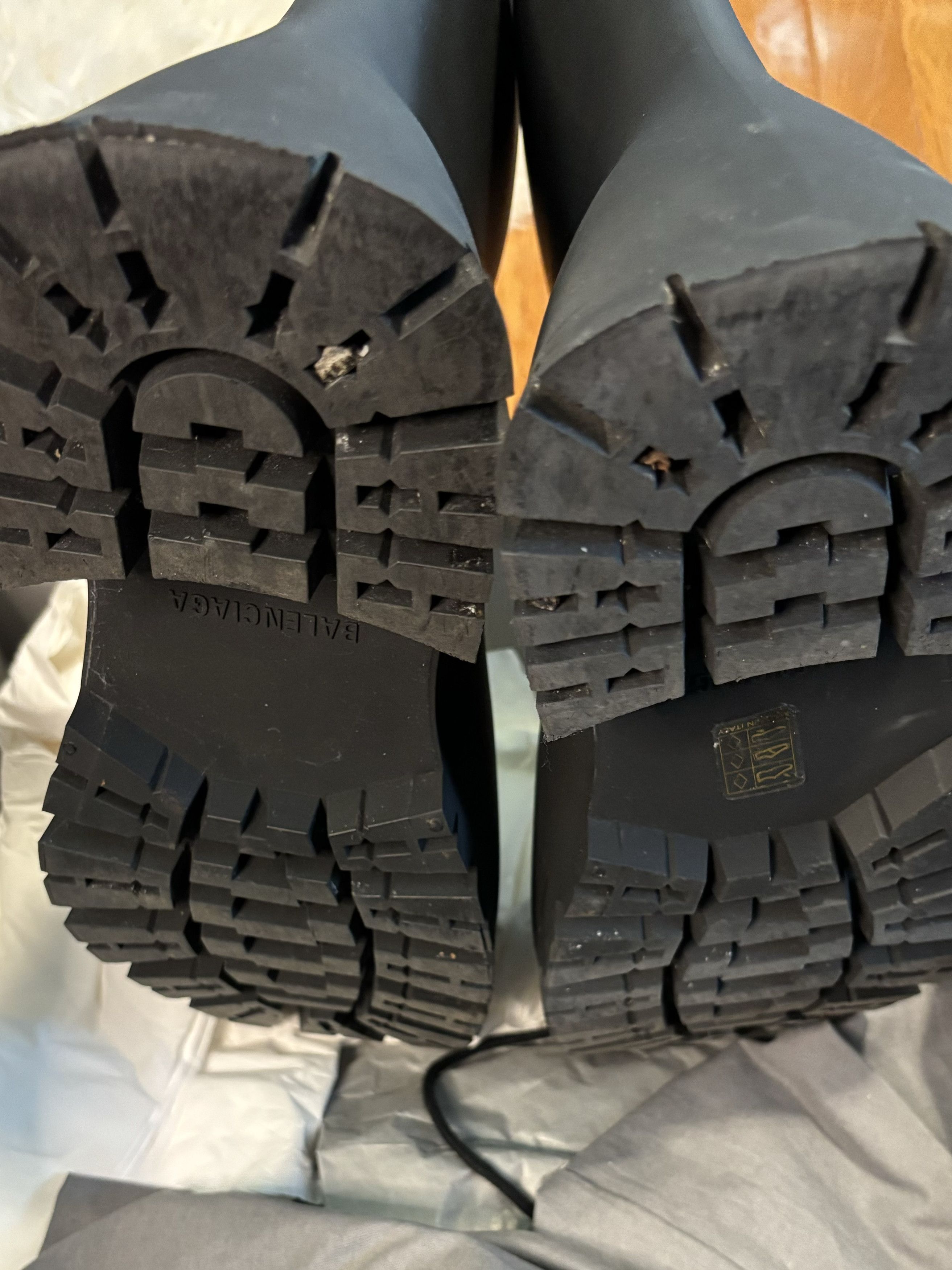 Balenciaga SS22 TROOPER BOOTS Size US 9 / EU 42 - 4 Thumbnail