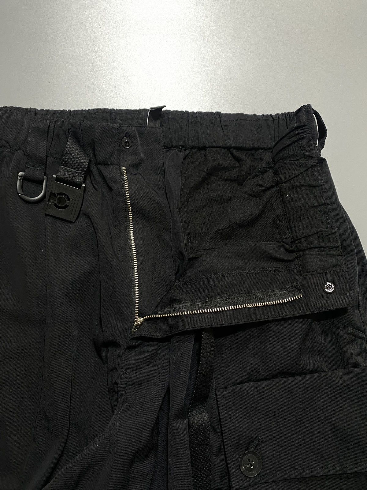 Yohji Yamamoto Y-3 Nylon Twill Cuffed Pants Size US 34 / EU 50 - 10 Thumbnail