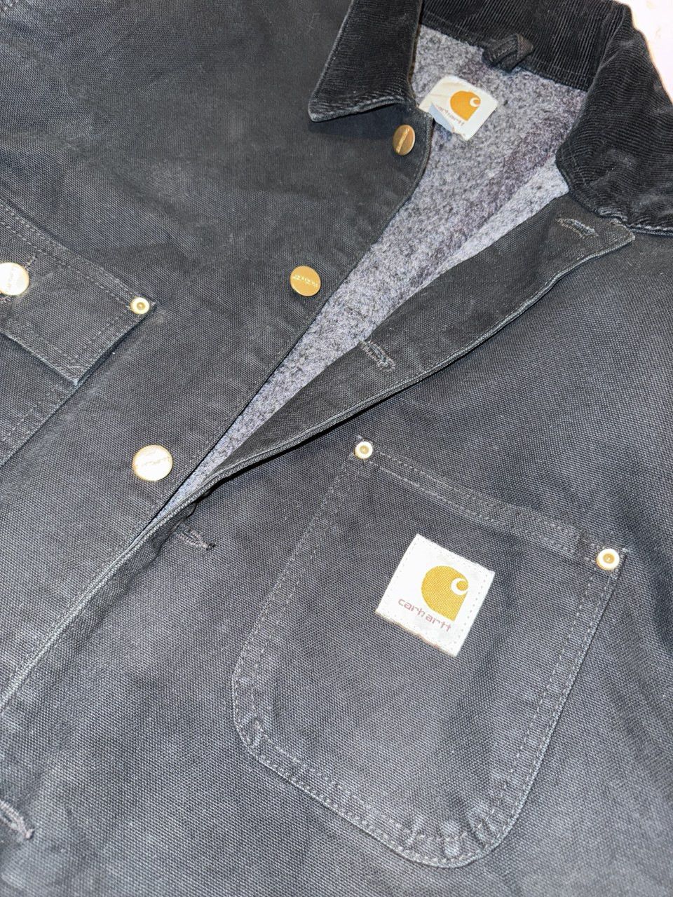 Carhartt Carhartt Chore BLK Coat jacket Blanket insulation Size US M / EU 48-50 / 2 - 1 Thumbnail