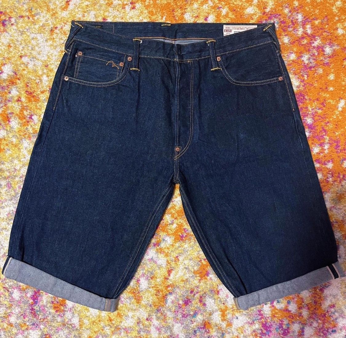 Evisu EVISU Denim Jorts Size US 36 / EU 52 - 2 Thumbnail