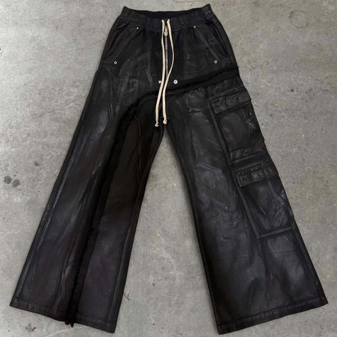 Rick Owens DRKSHDW Hollywood imbalanced cargo belas