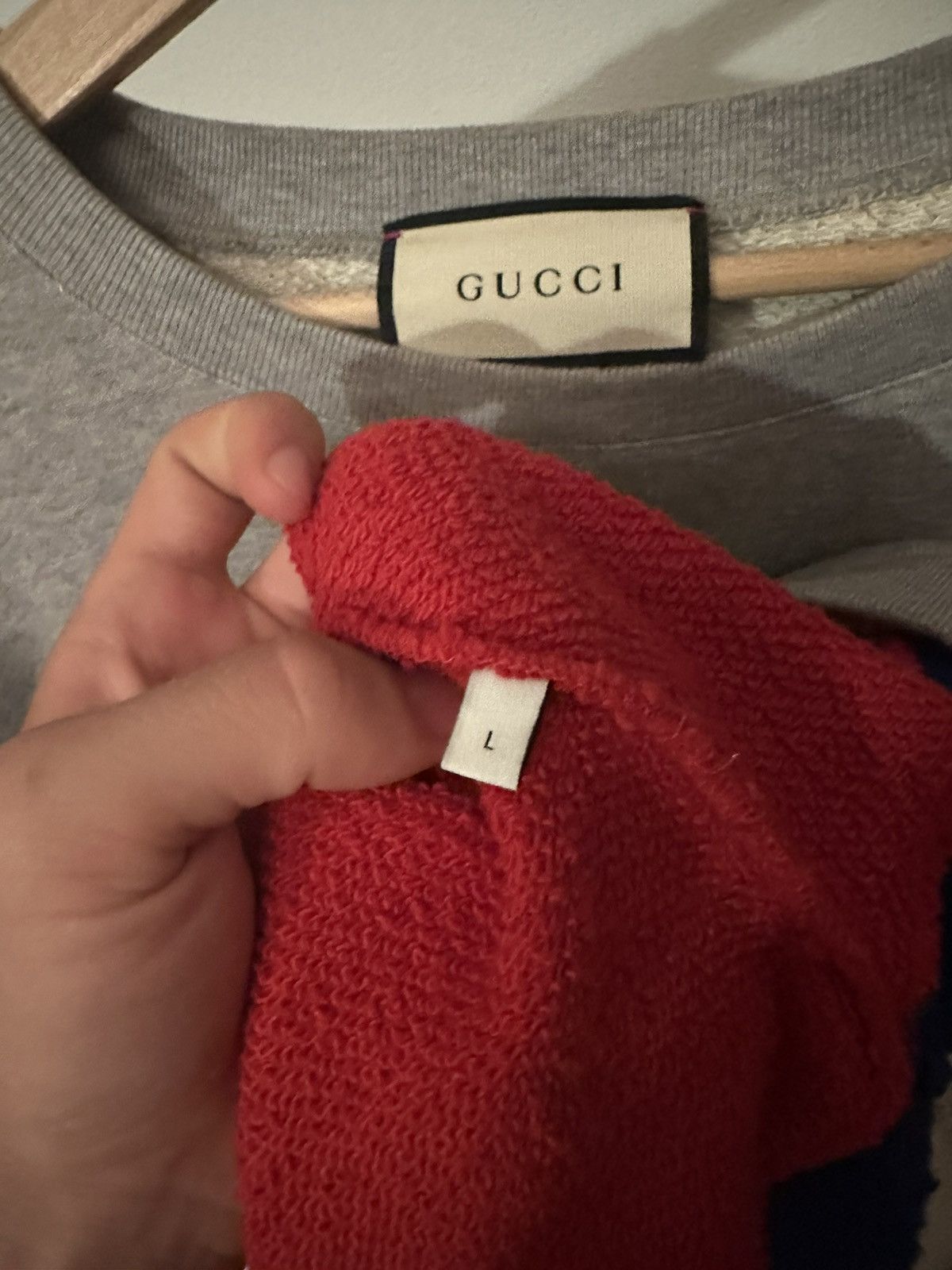 Gucci Gucci Crewneck Size US L / EU 52-54 / 3 - 4 Thumbnail