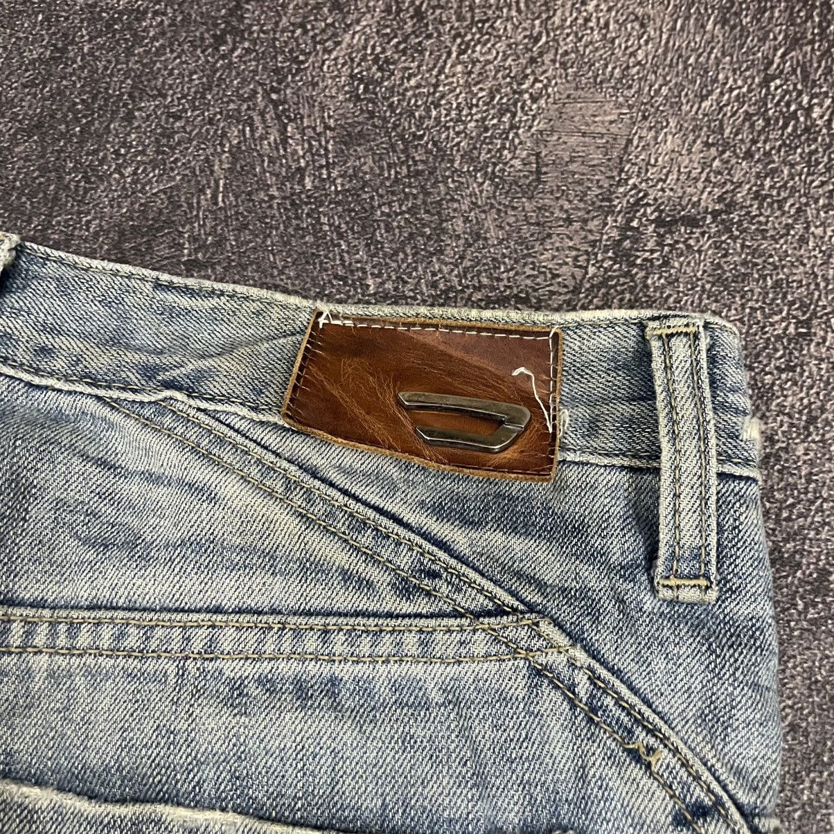 Vintage Y2K Diesel distressed flare denim pants Size US 33 - 4 Thumbnail