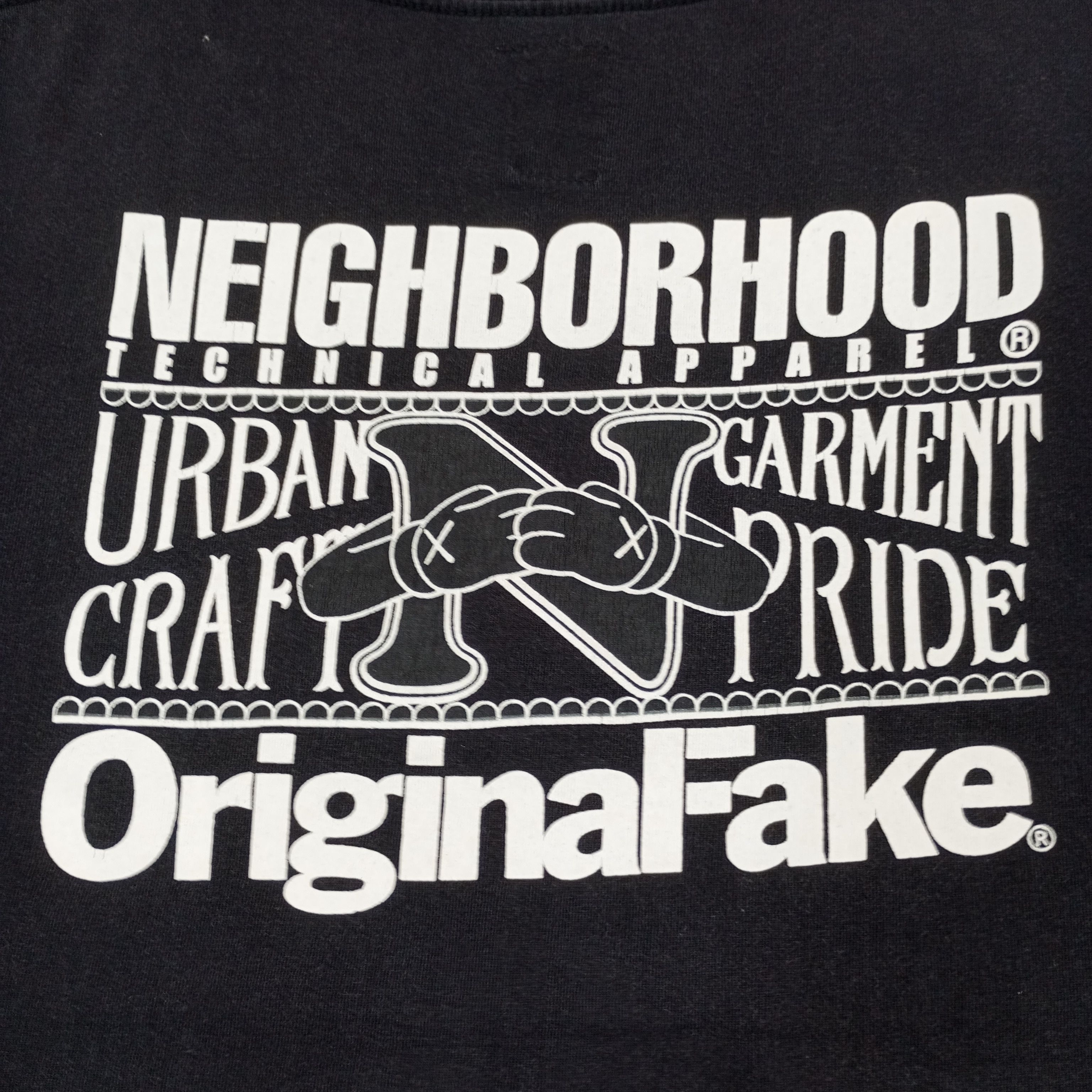 Kaws × Neighborhood × Vintage Neighborhood X Kaws X Originalfake Streetwear Tshirt Size US M / EU 48-50 / 2 - 5 Thumbnail