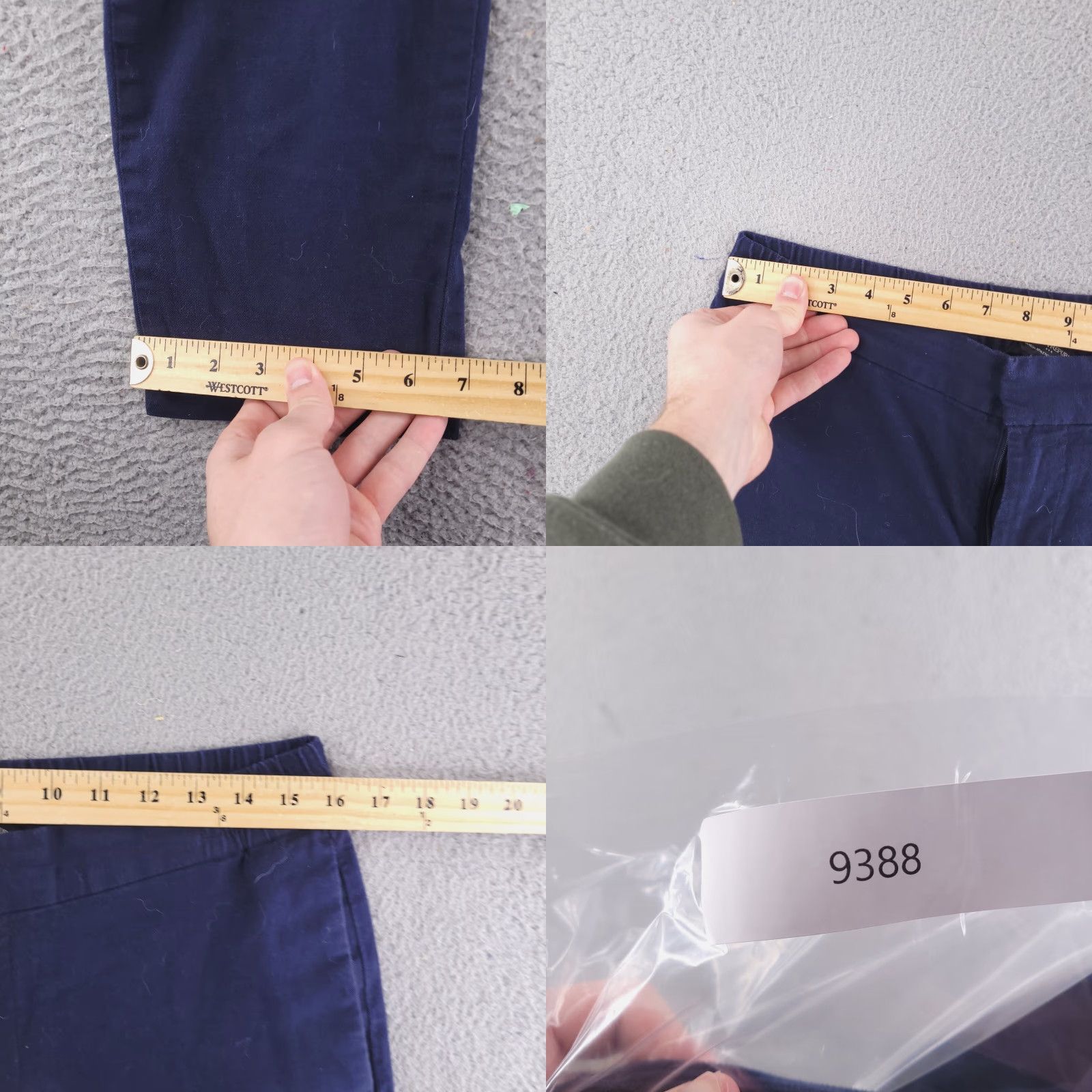 Banana Republic Banana Republic Mason Athletic Tapered Fit Blue Chino Pants Mens 32x30 Size US 32 / EU 48 - 8 Thumbnail