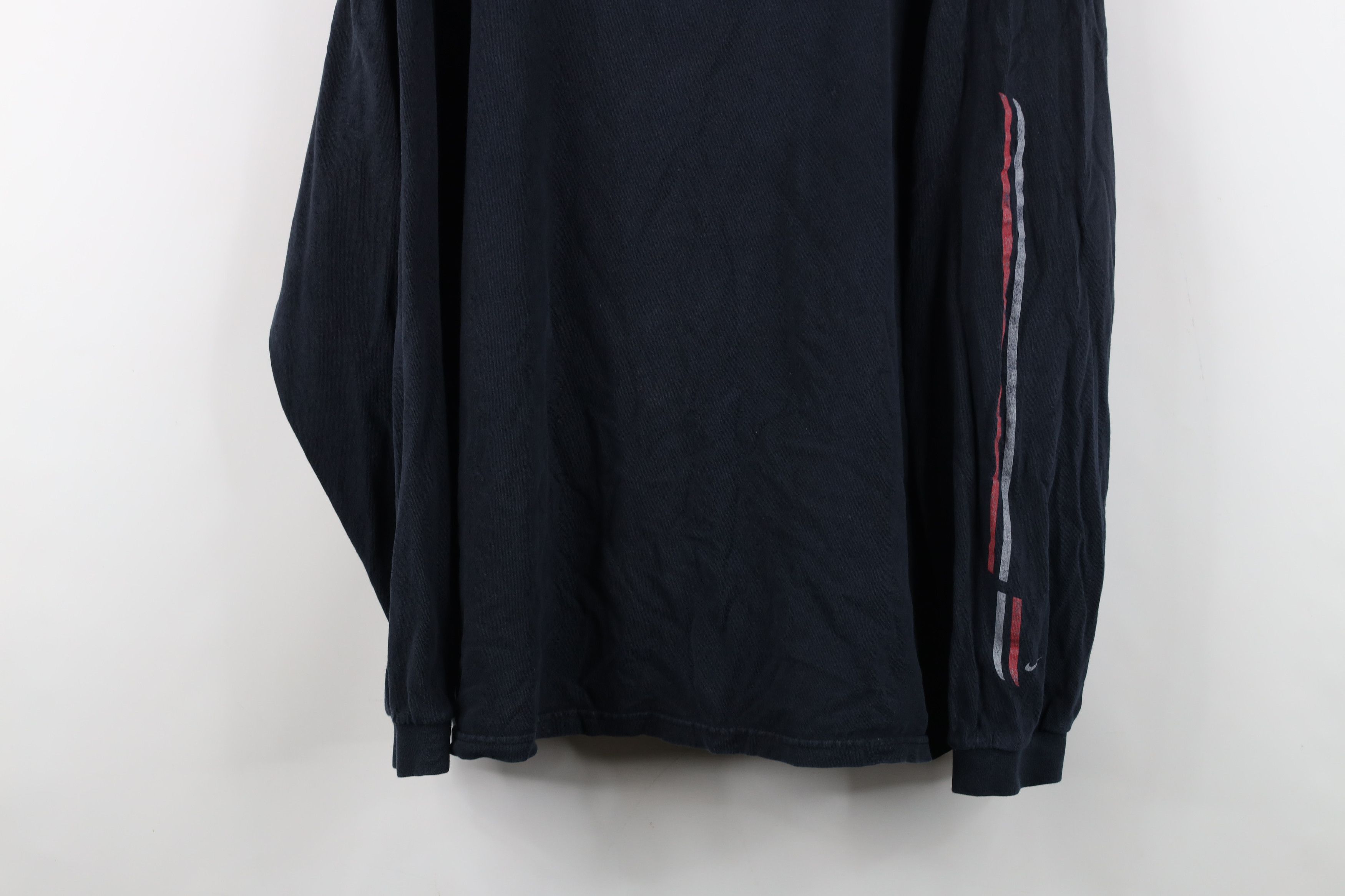 Nike Vintage 90s Y2K Nike Scott Mini Swoosh Long Sleeve T-Shirt Size US XL / EU 56 / 4 - 3 Thumbnail