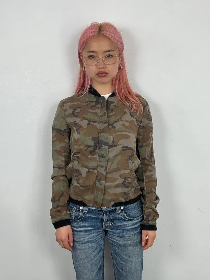 Polo Ralph Lauren 2010s Ralph Lauren Khaki Camouflage Light Jacket Size S / US 4 / IT 40 - 2 Thumbnail