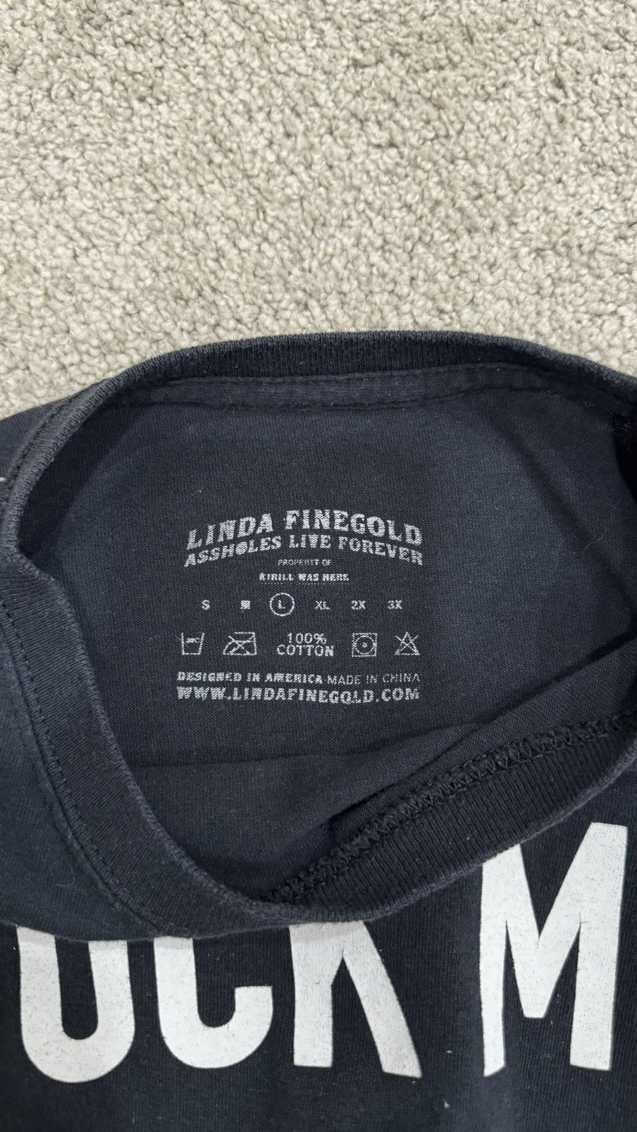 Other 💥BIND OFFER💥Humor “Fuck Me Like The Whore I Am“ Size US L / EU 52-54 / 3 - 6 Thumbnail