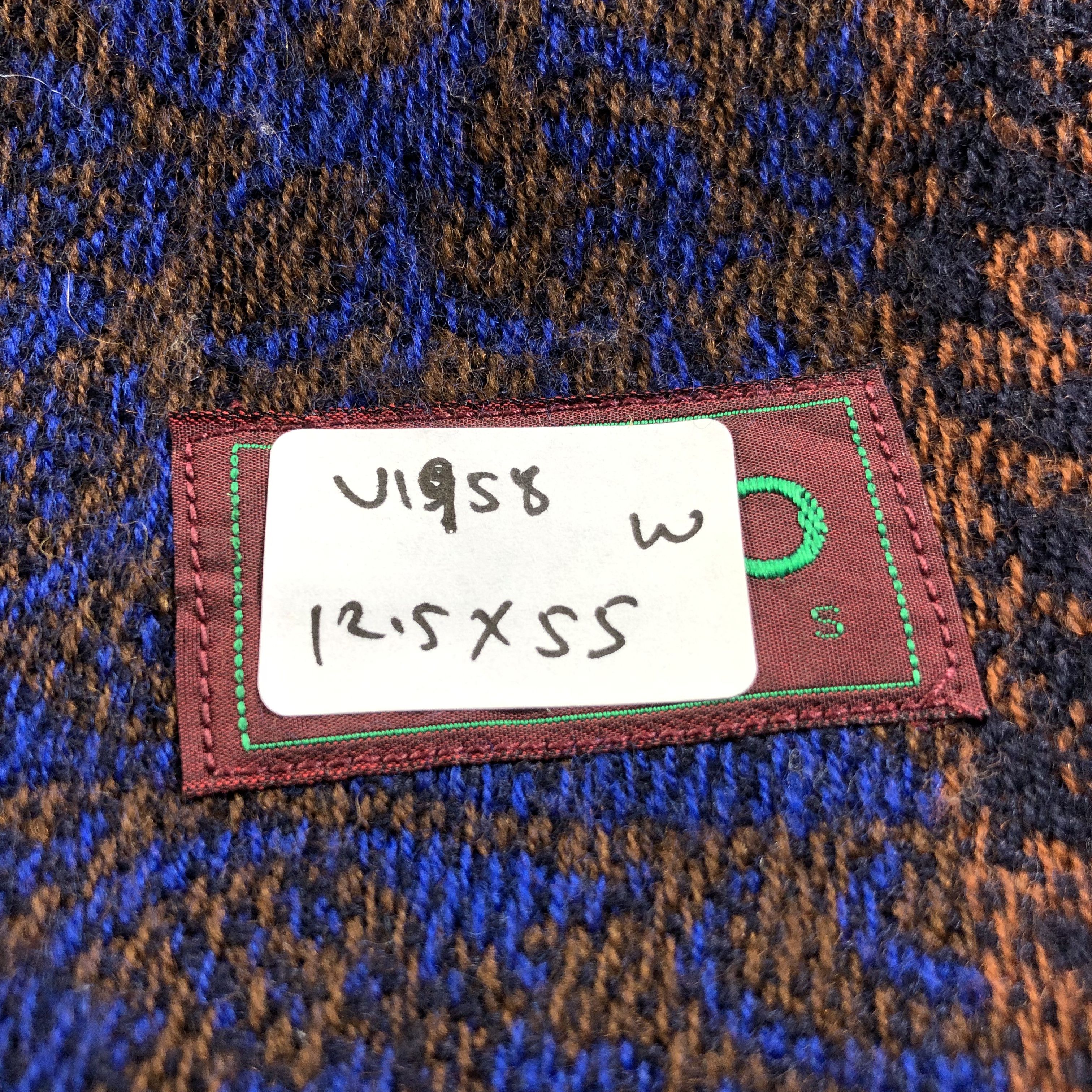 Kenzo Kenzo Baroque Wool Scarf Muffler V1958 Size ONE SIZE - 19 Thumbnail