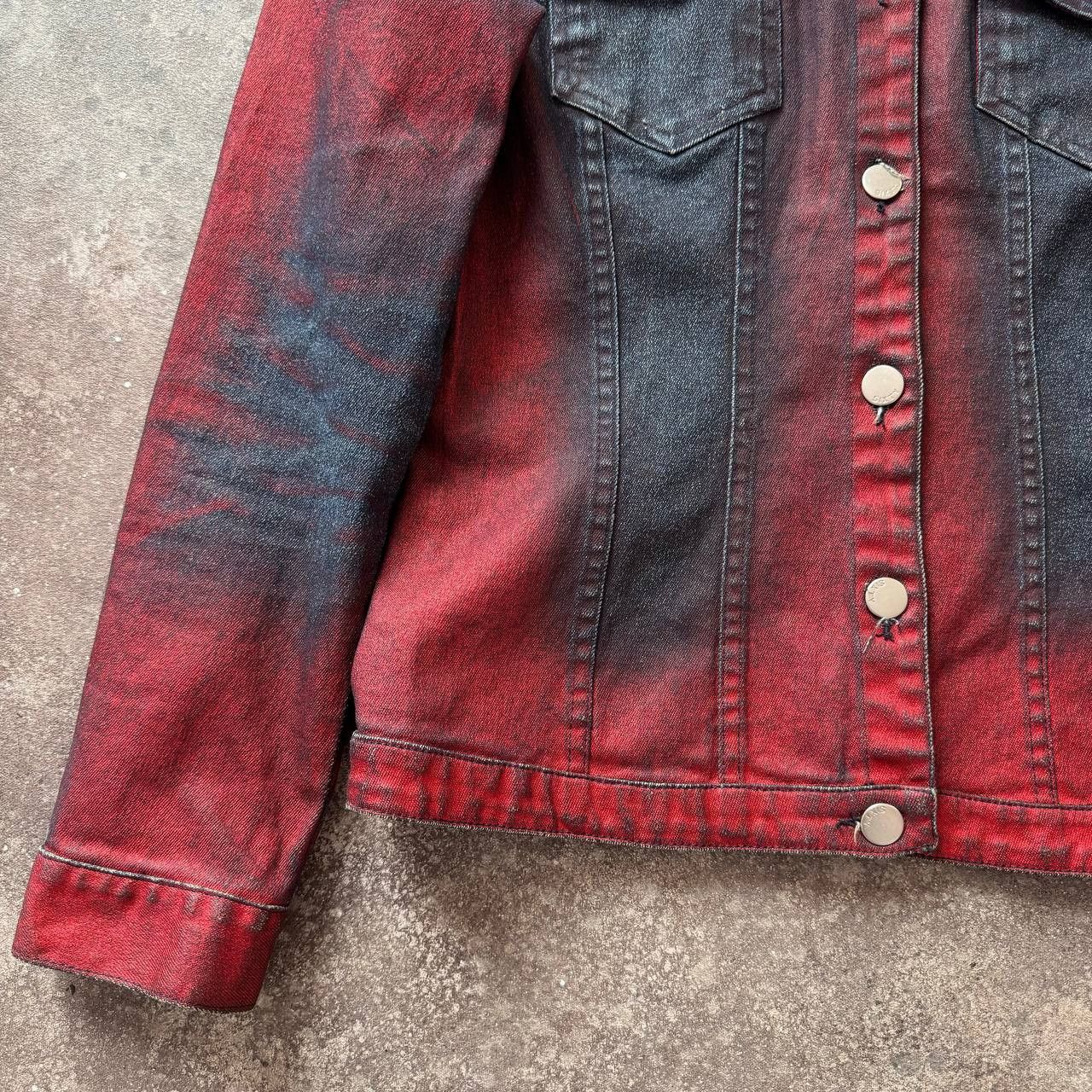 Japanese Brand × Miss Sixty × Vintage Miss Sixty Vintage Acid Washed Denim Jacket Size M / US 6-8 / IT 42-44 - 8 Thumbnail