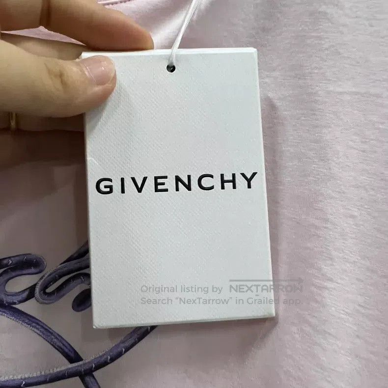 Givenchy Givenchy 25 Pink Logo Short-Sleeve Round Neck T-Shirt Size Size US S / EU 44-46 / 1 - 5 Thumbnail