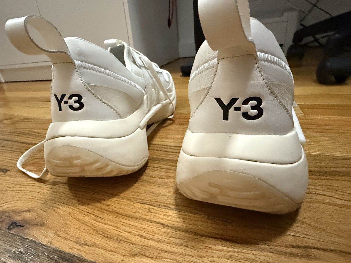 Y-3 Y-3 WHITE MEN SNEAKERS Size US 11 / EU 44 - 4 Thumbnail
