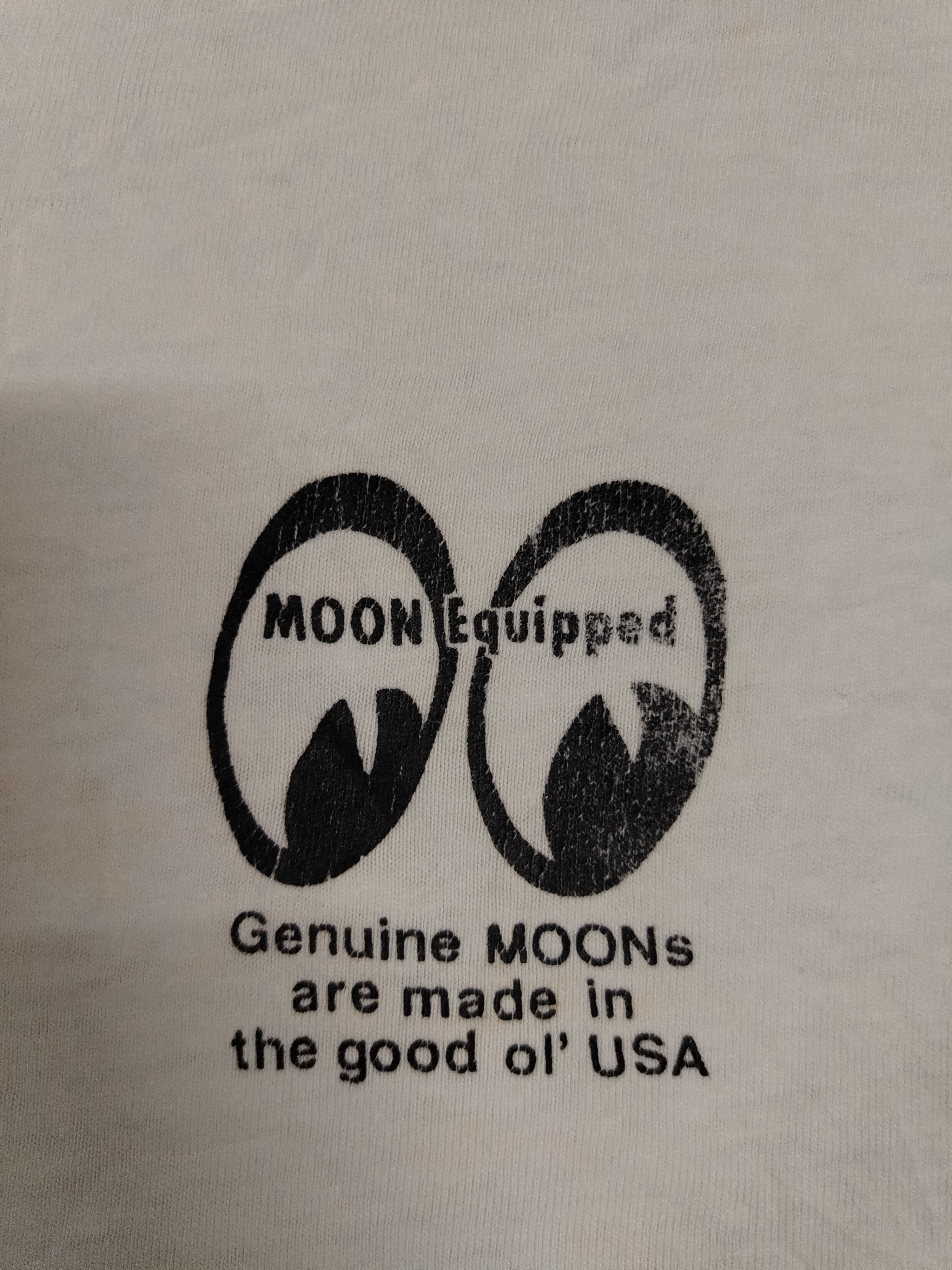 Hanes Vintage 90s MOONEYES Tag Hanes Beefy Size US L / EU 52-54 / 3 - 6 Thumbnail