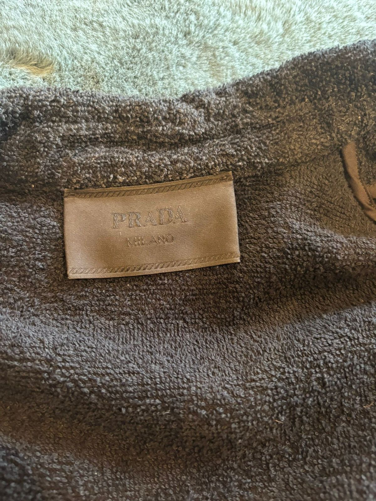 Prada Towel Terry Bowling Shirt Size US S / EU 44-46 / 1 - 4 Thumbnail