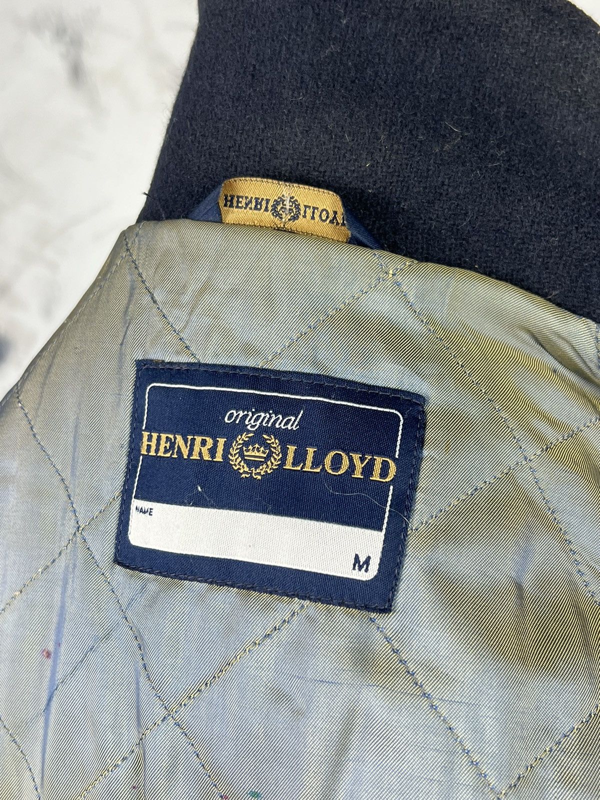 Henri Lloyd Vintage Henri Lloyd Navy Wool Bomber Jacket Size M Size US M / EU 48-50 / 2 - 10 Thumbnail