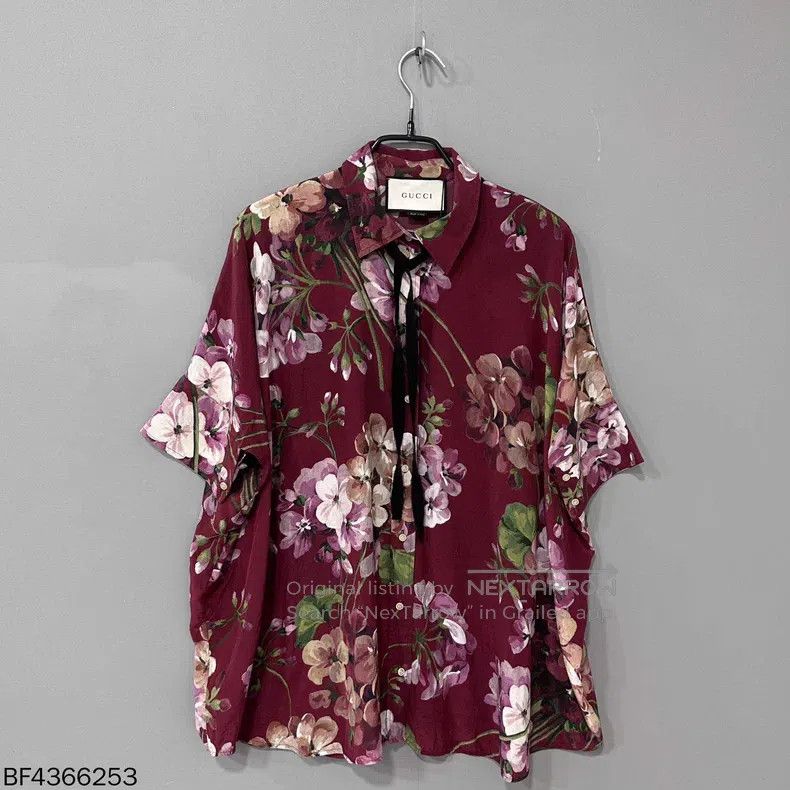 Gucci Gucci Floral silk shirt Size XS / US 0-2 / IT 36-38 - 1 Thumbnail