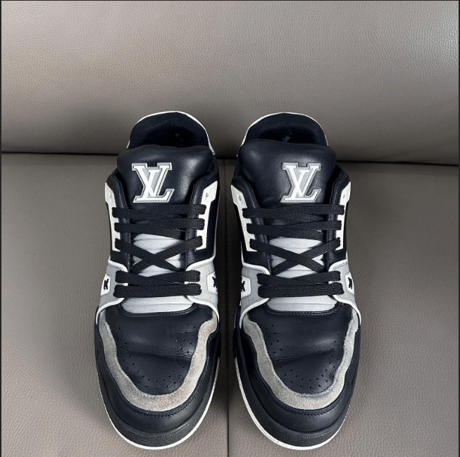 Louis Vuitton Louis Vuitton low-top sneakers 41.5 Size US 8.5 / EU 41-42 - 2 Thumbnail