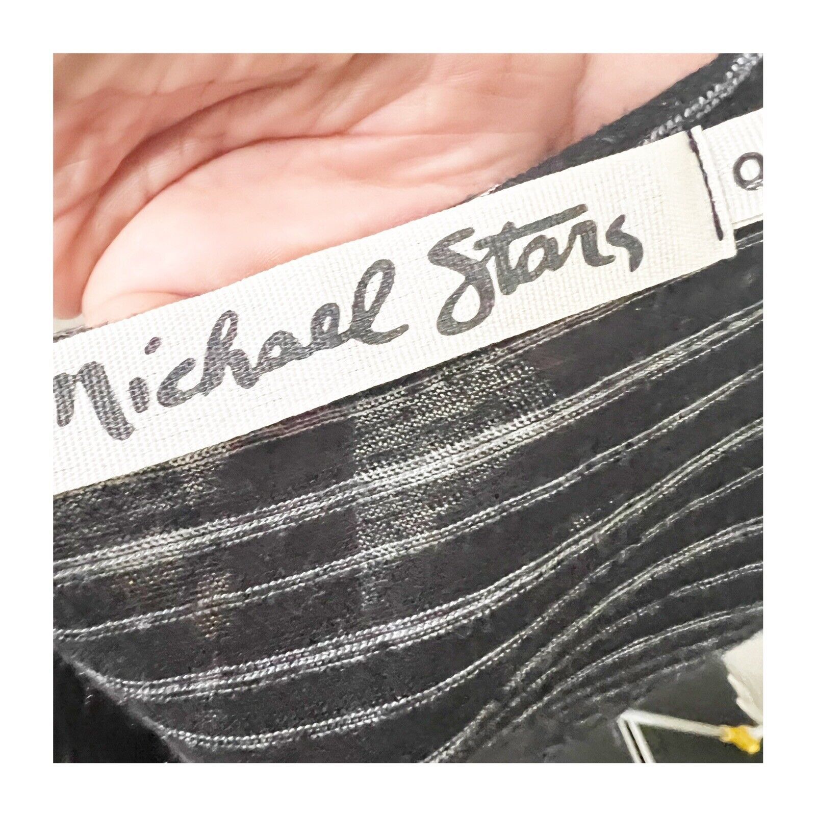 Michael Stars Michael Star Striped Peplum Tank OS Black White Linen Blend Size ONE SIZE - 10 Thumbnail