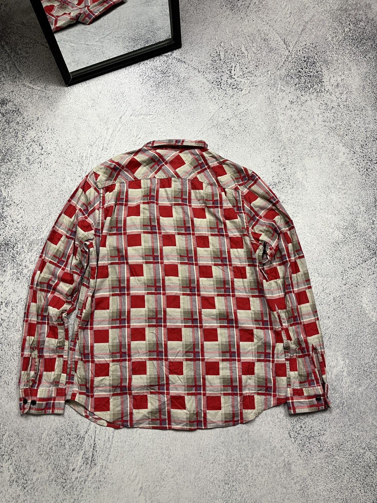 Polo Ralph Lauren Denim Supply Ralph Lauren Plaid Vintage Button Up Shirt Size US L / EU 52-54 / 3 - 9 Thumbnail