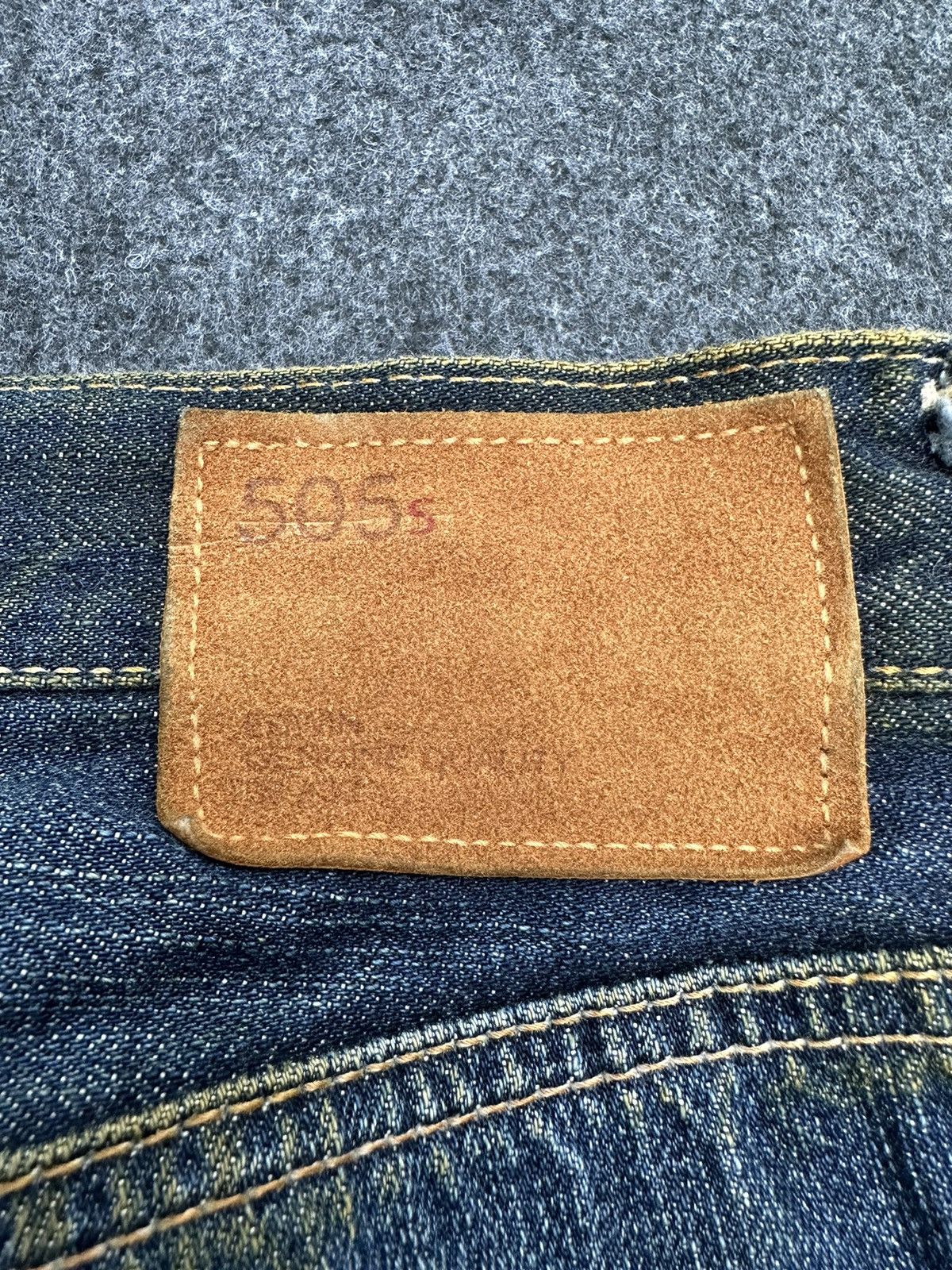 Edwin Vintage Edwin 505s Selvedge Dirty Style Denim 36x32 D66 Size US 36 / EU 52 - 6 Thumbnail