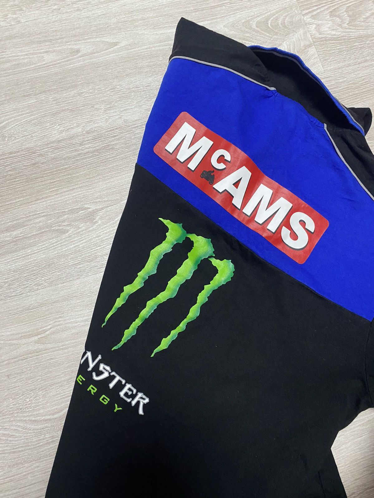 Yamaha McAMS Monster Energy Yamaha Racing BSB Official Team Polo Size US XL / EU 56 / 4 - 6 Thumbnail