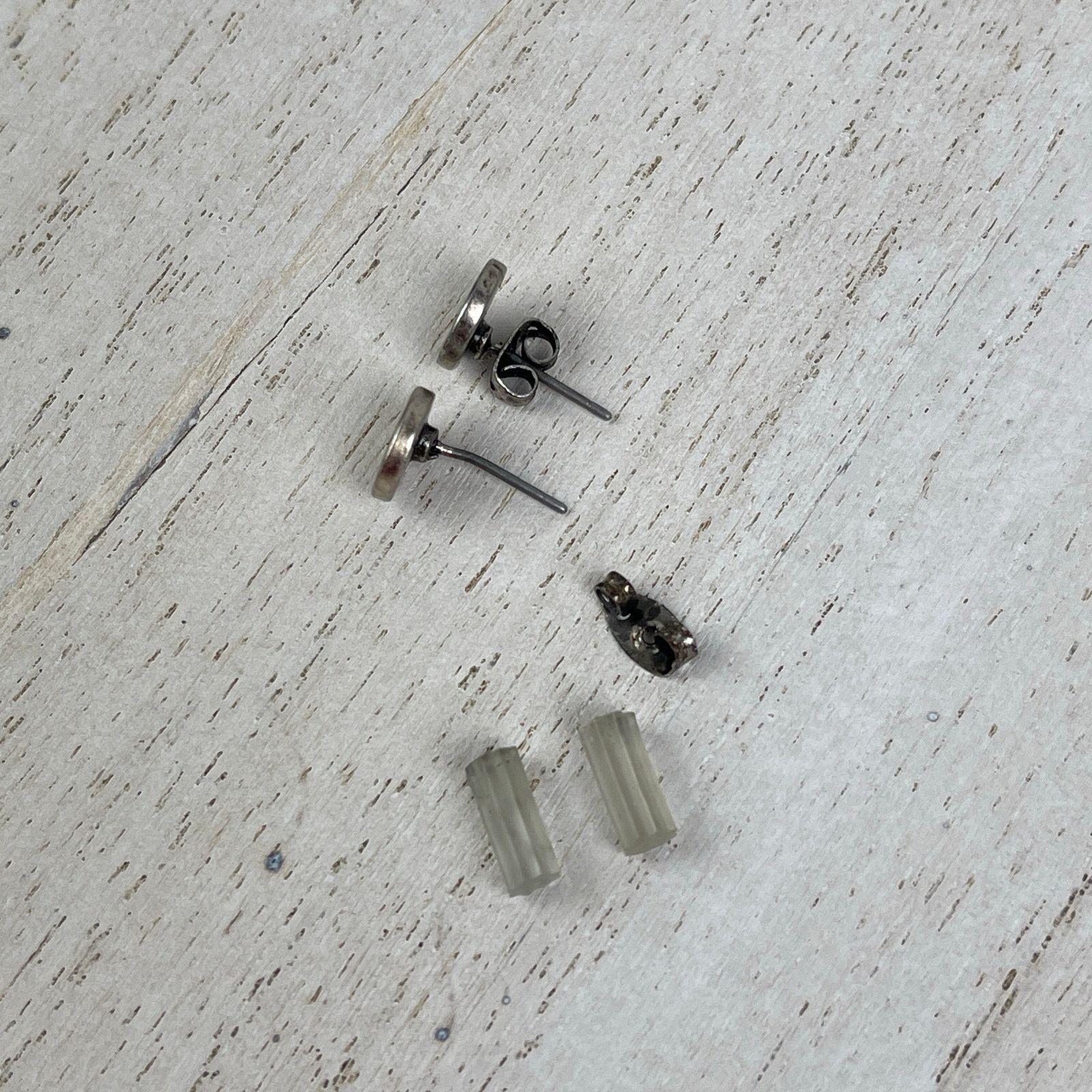 American Eagle Outfitters American Eagle Outfitters Silver Stud Earrings Rhinestones Size ONE SIZE - 12 Thumbnail
