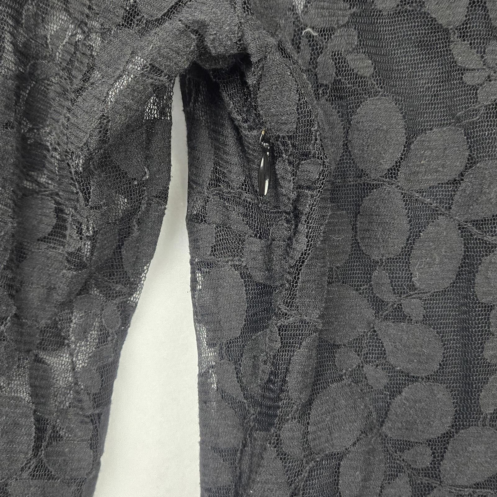 Free People Free People Black Lace Dress 3/4 Sleeves Size 4 Size S / US 4 / IT 40 - 5 Thumbnail
