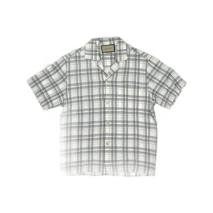 Gucci Gucci Gucci Love Parade Plaid Short Sleeve Shirt -2506 Size US M / EU 48-50 / 2 - 2 Thumbnail