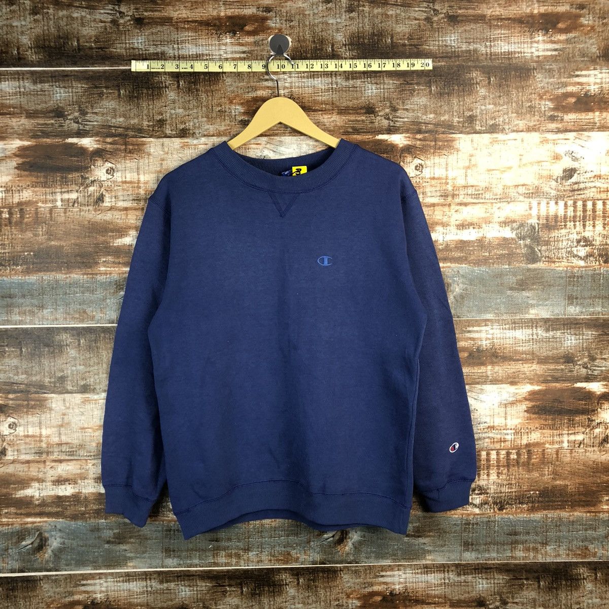 Champion Champion vintage Blue Sweatshirt #A2306 Size US S / EU 44-46 / 1 - 1 Thumbnail