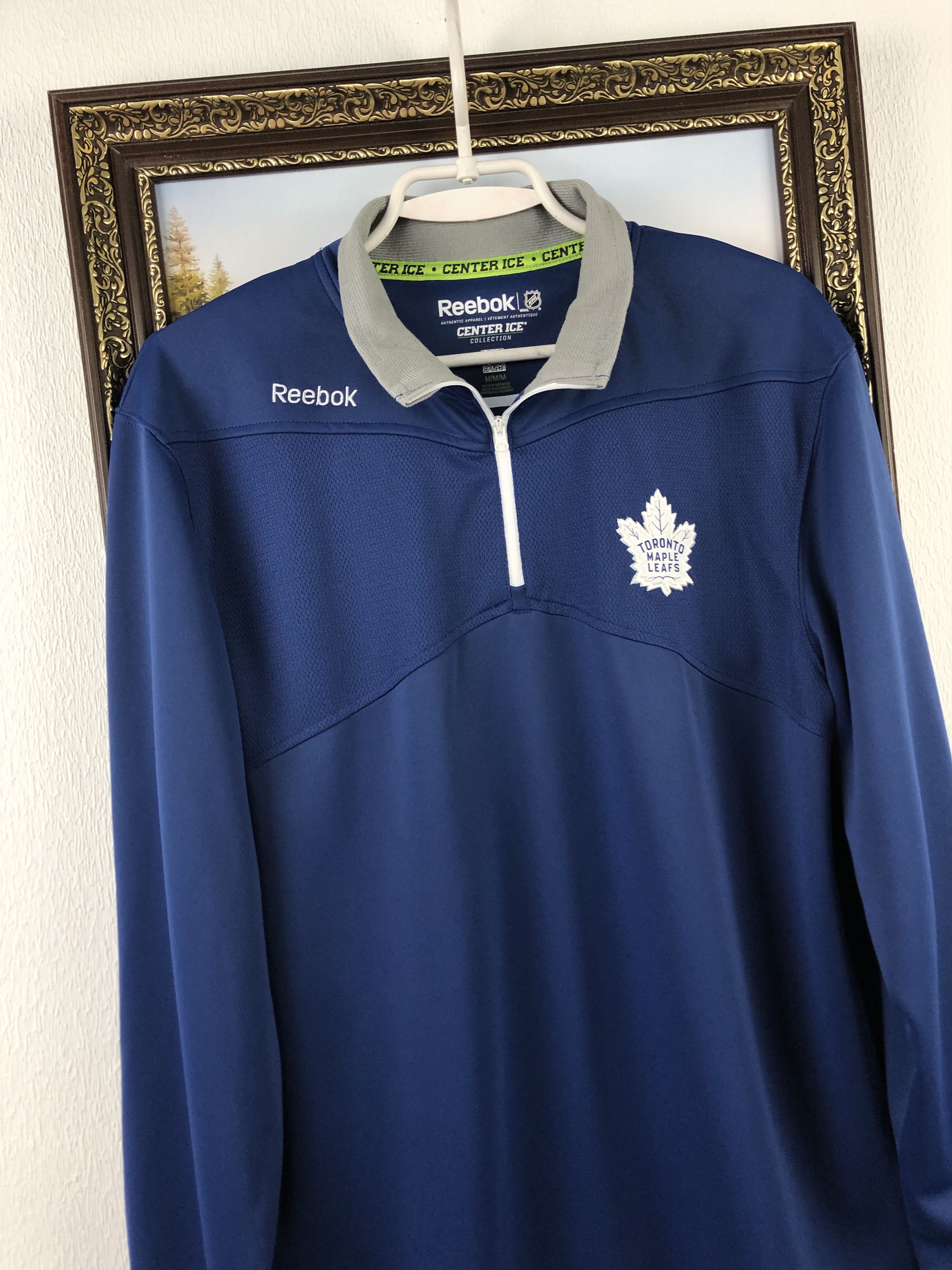 NHL Reebok Toronto Maple Leafs Shirt Long Sleeve Sweatshirt Size US M / EU 48-50 / 2 - 3 Thumbnail