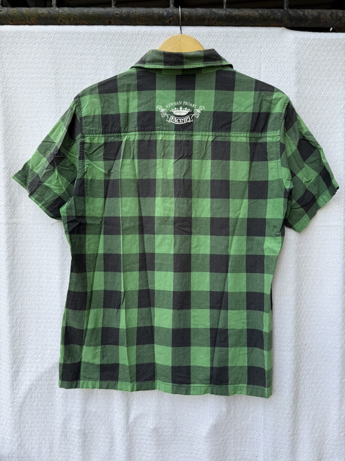 Beauty Beast Yeter Poem Plaid Button Up Shirt Size US L / EU 52-54 / 3 - 2 Thumbnail