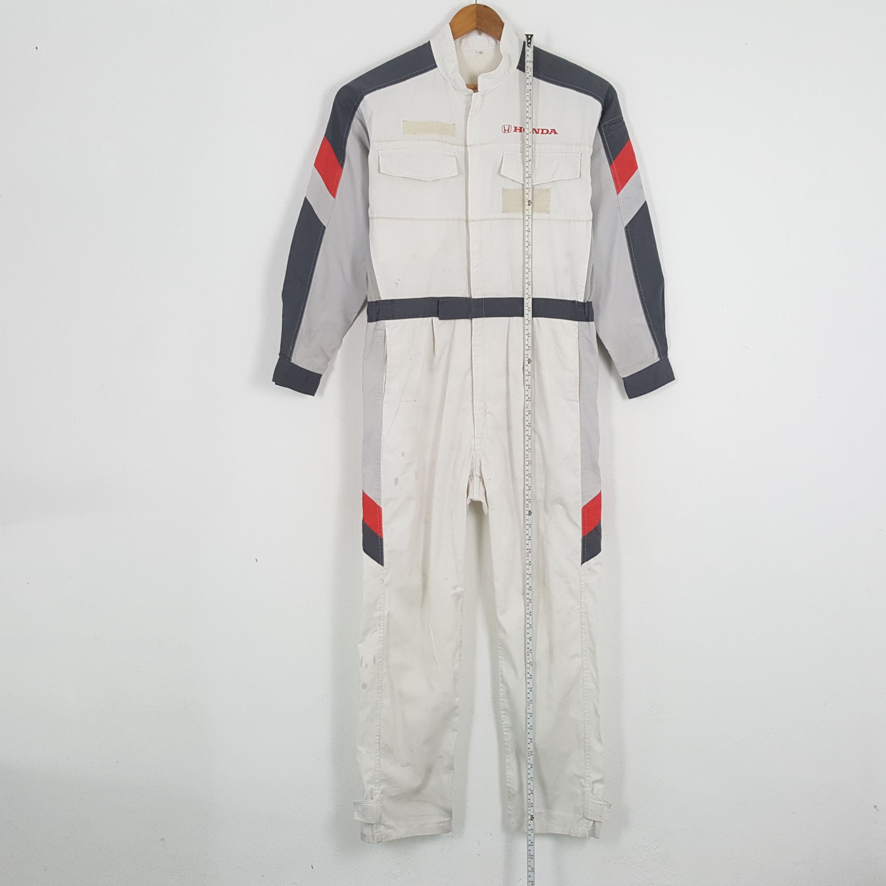 Honda × Vintage Vintage HONDA Japanese Racing Team Coverall Jacket Size US M / EU 48-50 / 2 - 7 Thumbnail