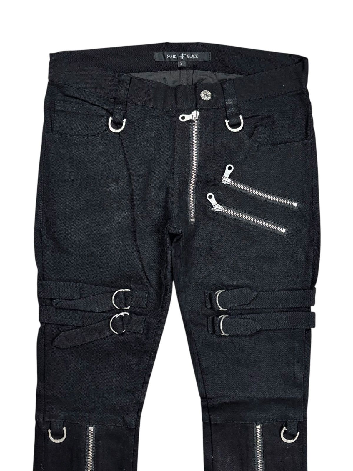 KMRii 2000s No ID - Multizips Vkei Style Pants Size US 29 - 4 Thumbnail