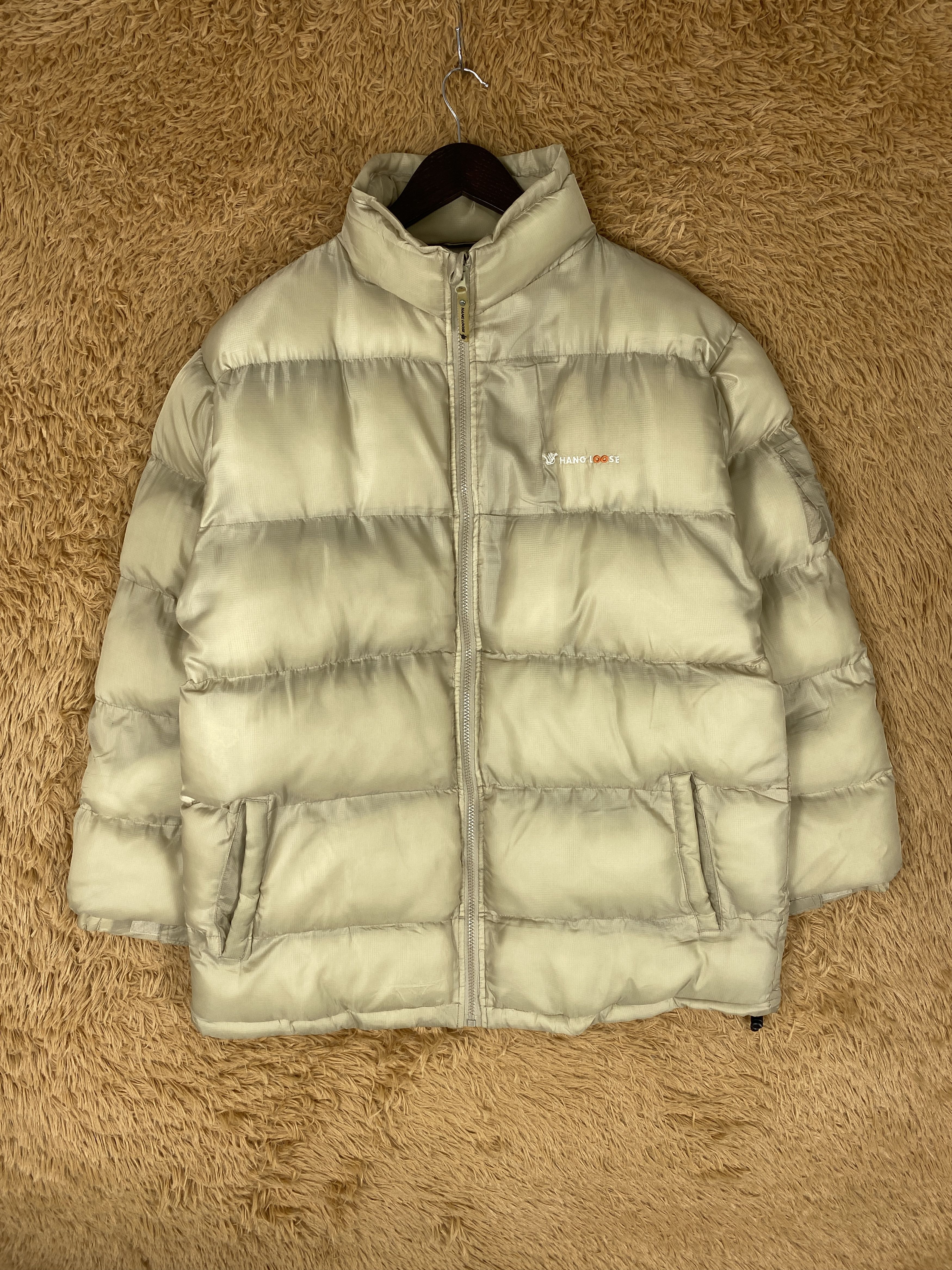 Japanese Brand Vintage Hang Loose Puffer Fleece Lining Jacket J2213 Size US M / EU 48-50 / 2 - 1 Thumbnail