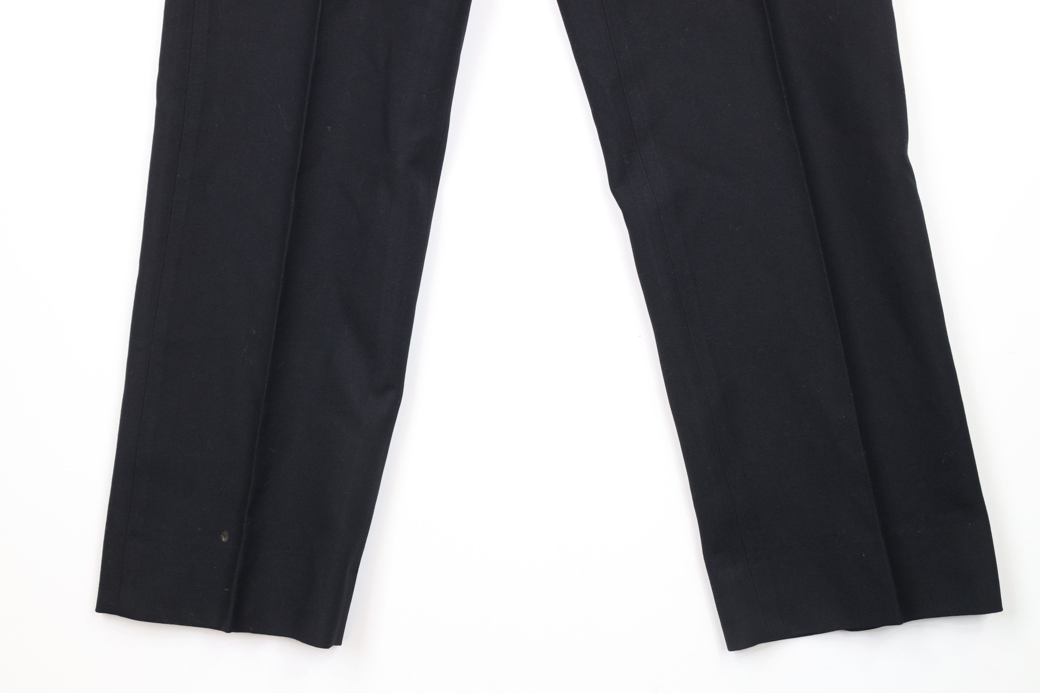Vintage Vintage 50s Korean War Wool Blend Military Pants Black USA Size US 29 - 4 Thumbnail